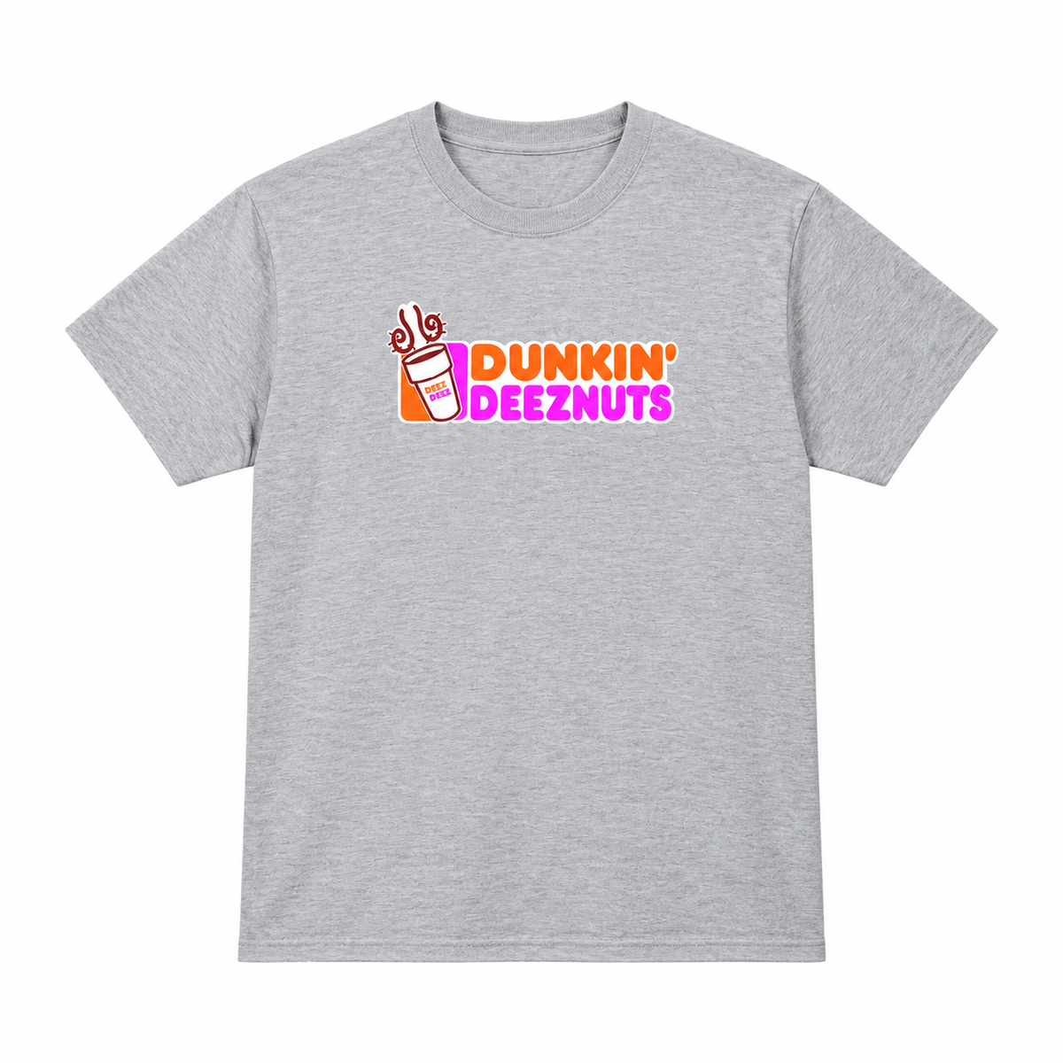 Dunkin’ Deeznuts Graphic T-Shirt – Funny Coffee Inspired Tee
