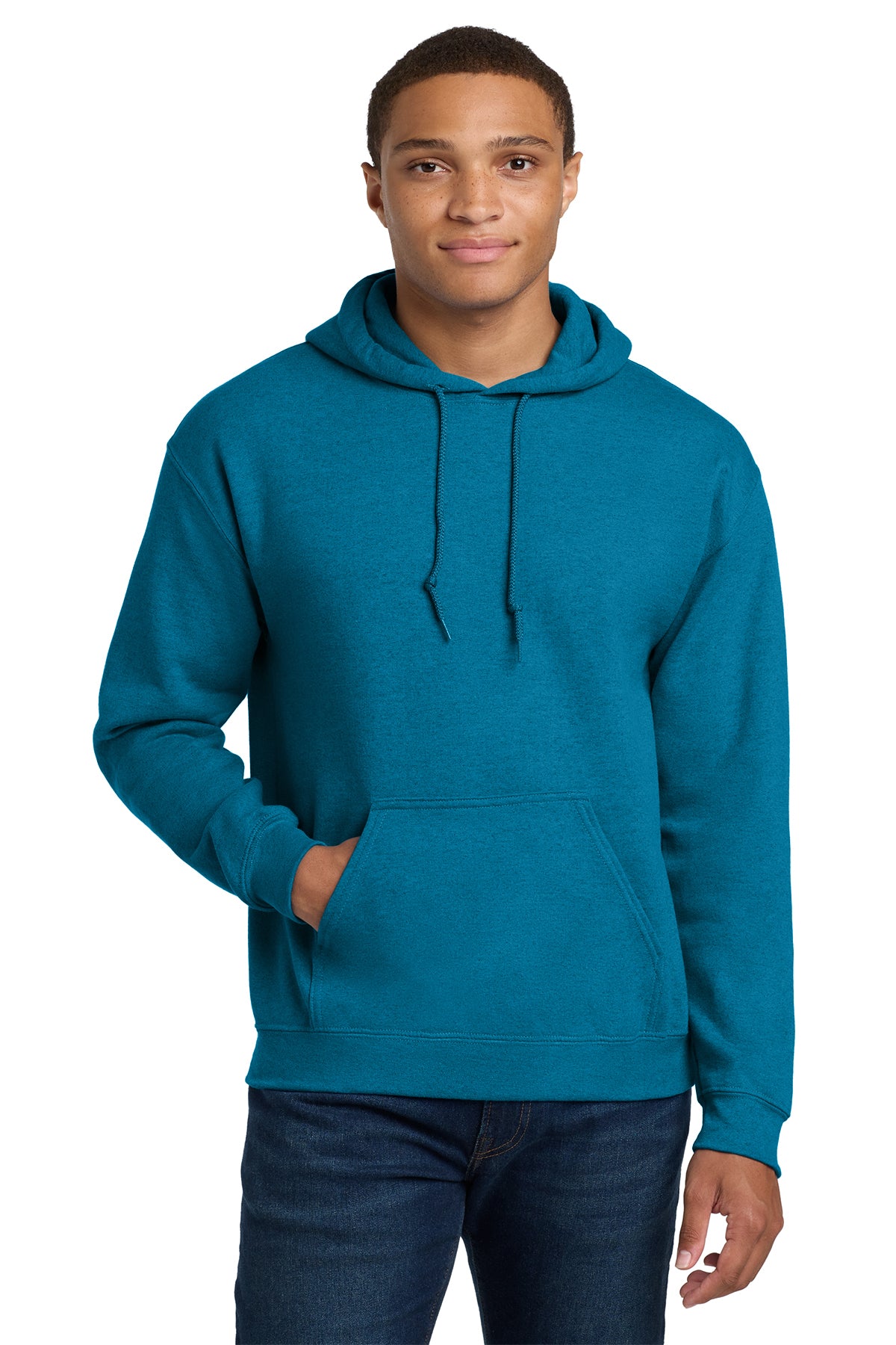Gildan® 18500 Heavy Blend™ Hooded Sweatshirt - Antique Sapphire