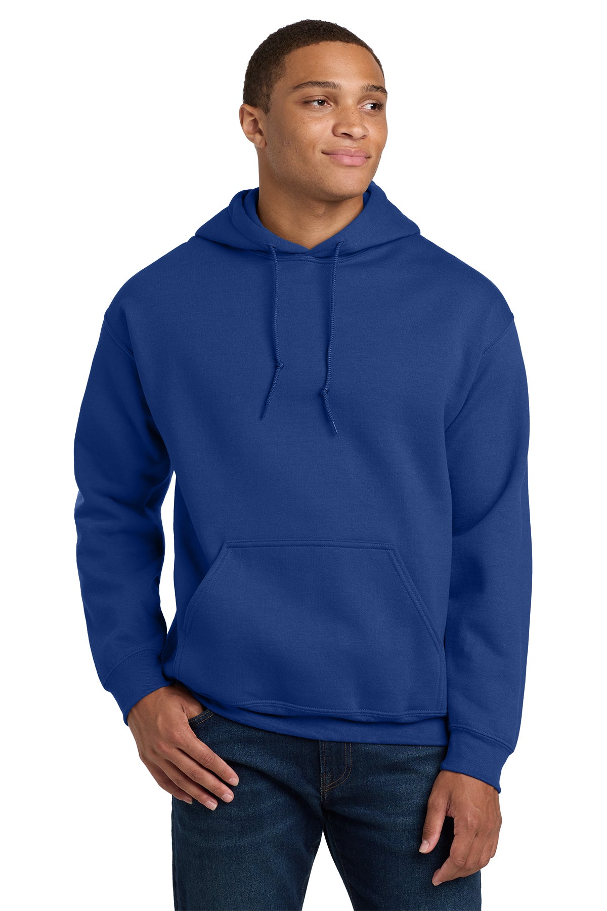 Gildan® 18500 Heavy Blend™ Hooded Sweatshirt - Fan Deep Royal