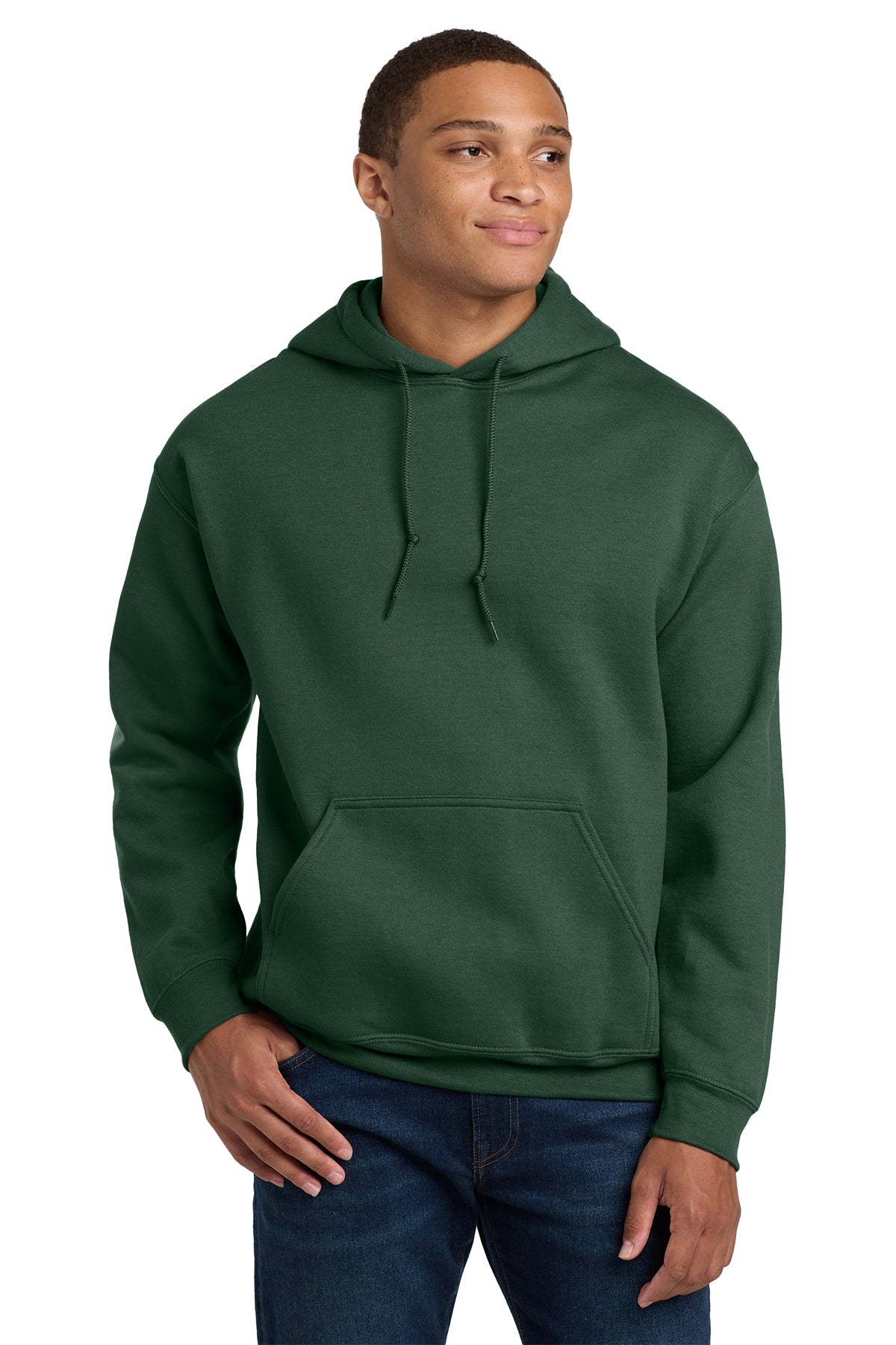 Gildan® 18500 Heavy Blend™ Hooded Sweatshirt - Fan Dark Green