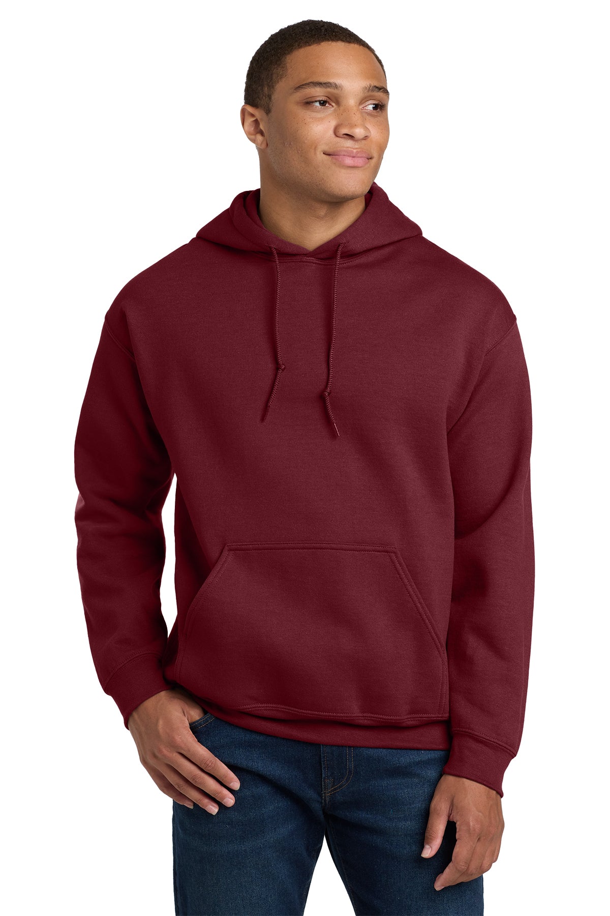 Gildan® 18500 Heavy Blend™ Hooded Sweatshirt - Garnet