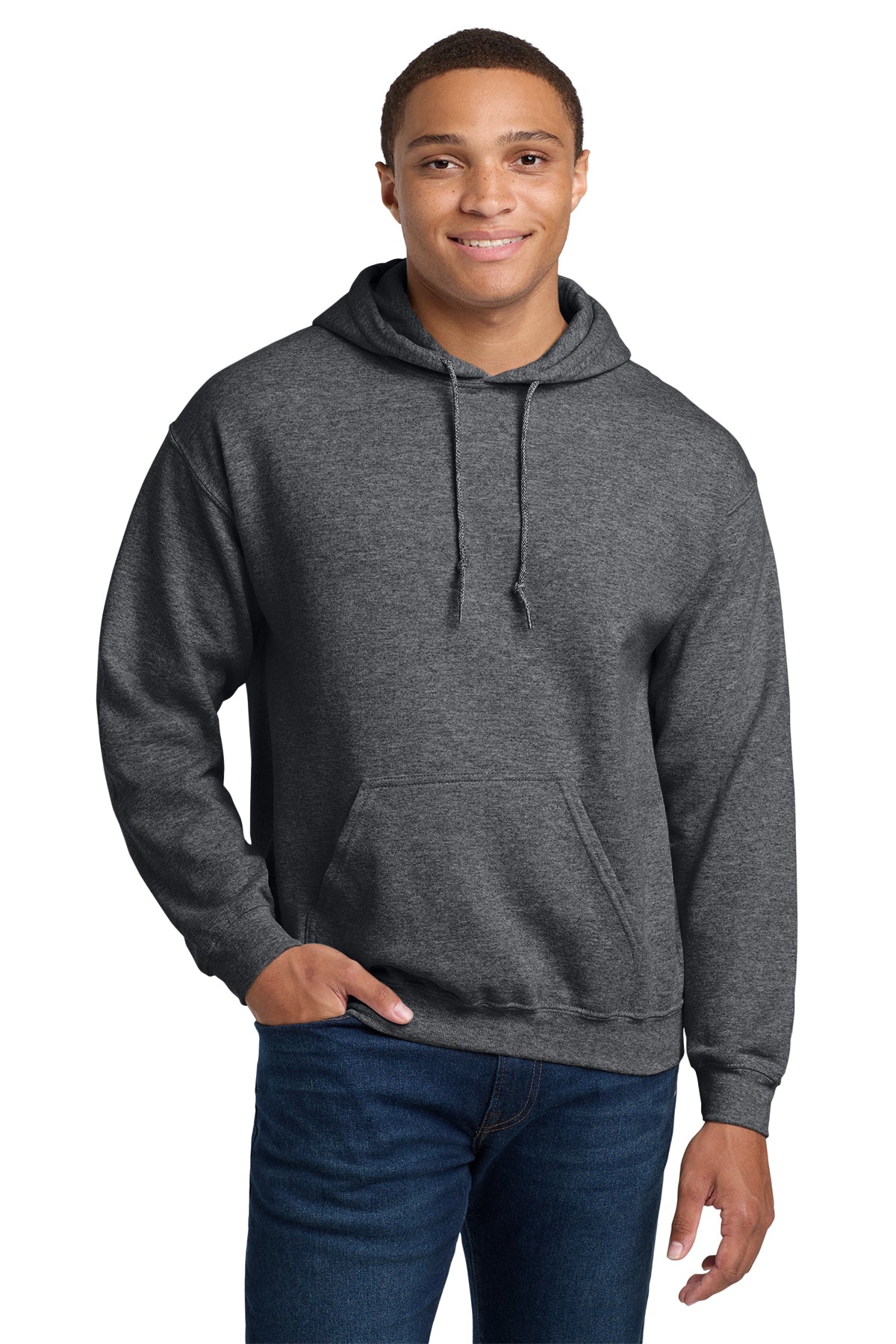Gildan® 18500 Heavy Blend™ Hooded Sweatshirt - Graphite Heather