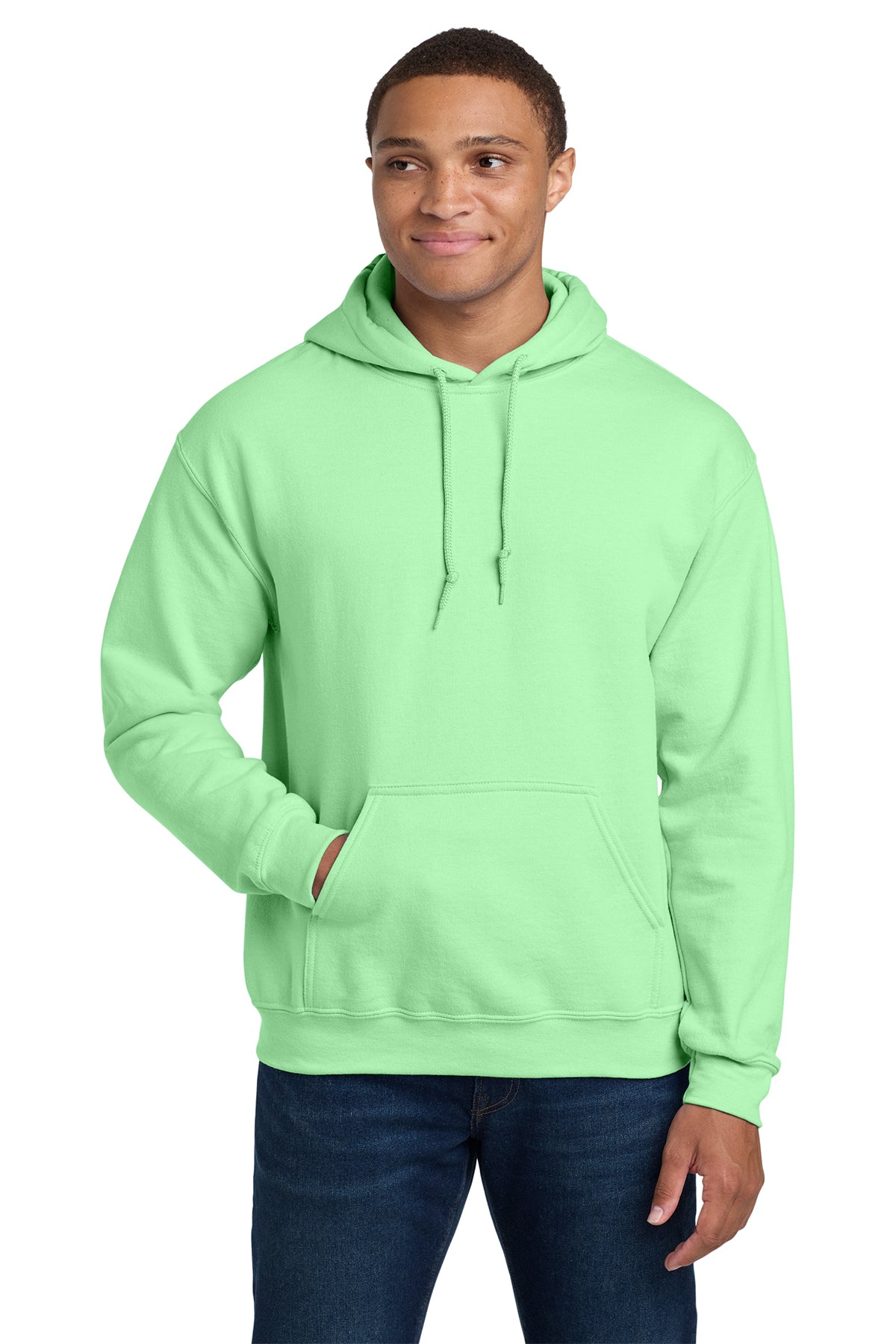Gildan® 18500 Heavy Blend™ Hooded Sweatshirt - Mint Green