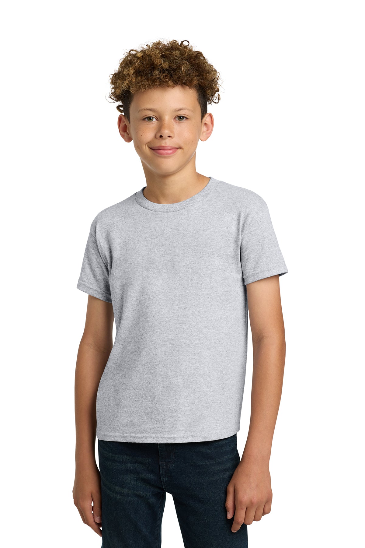 Gildan® 5000B Youth Heavy Cotton™ 100% Cotton T-Shirt - Ash