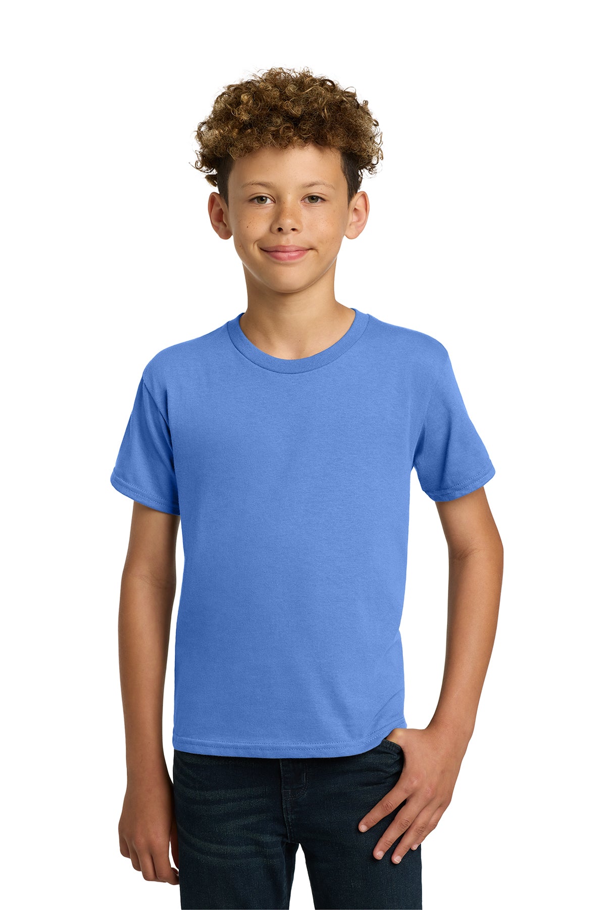 Gildan® 5000B Youth Heavy Cotton™ 100% Cotton T-Shirt - Carolina Blue