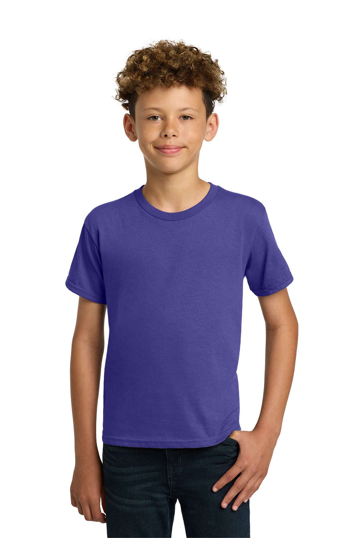 Gildan® 5000B Youth Heavy Cotton™ 100% Cotton T-Shirt - Cobalt