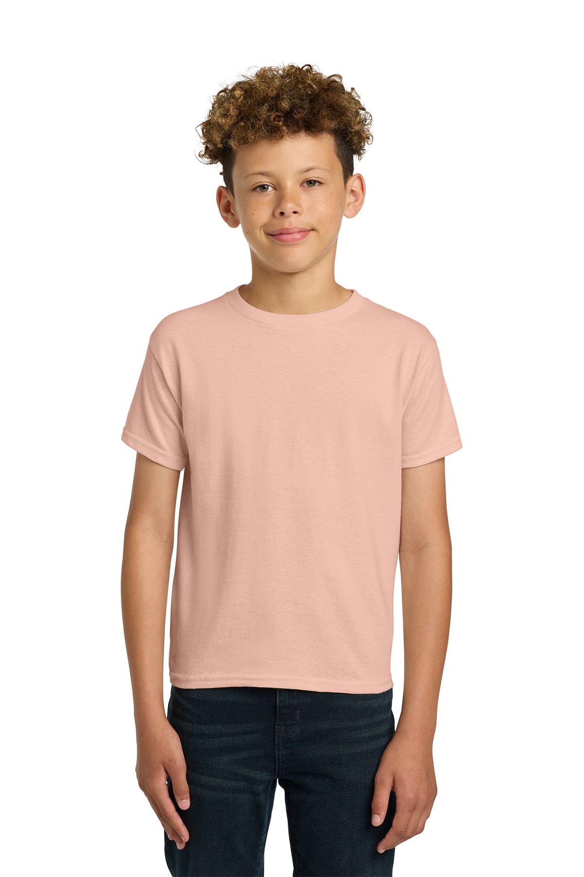 Gildan® 5000B Youth Heavy Cotton™ 100% Cotton T-Shirt - Dusty Rose