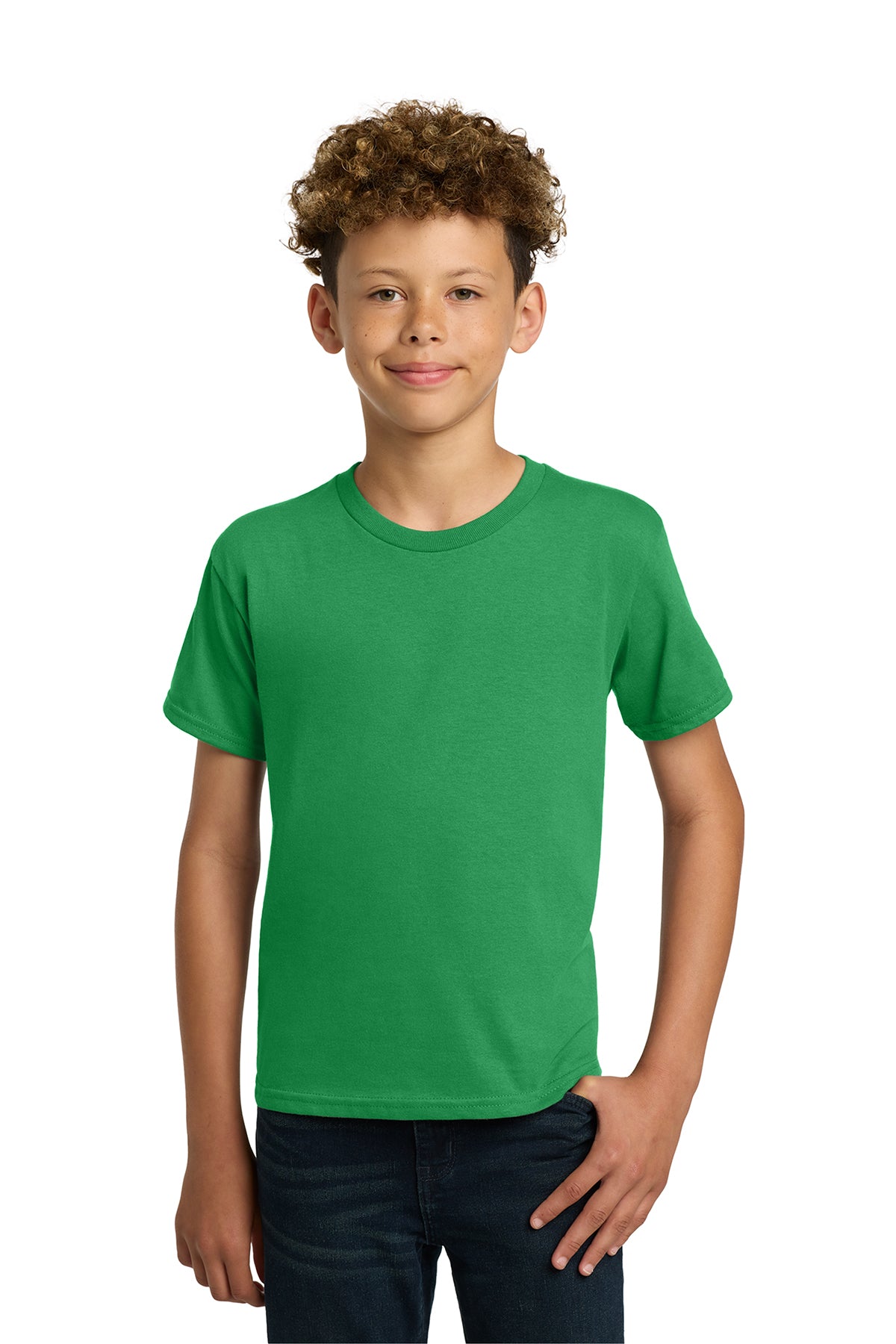Gildan® 5000B Youth Heavy Cotton™ 100% Cotton T-Shirt - Irish Green
