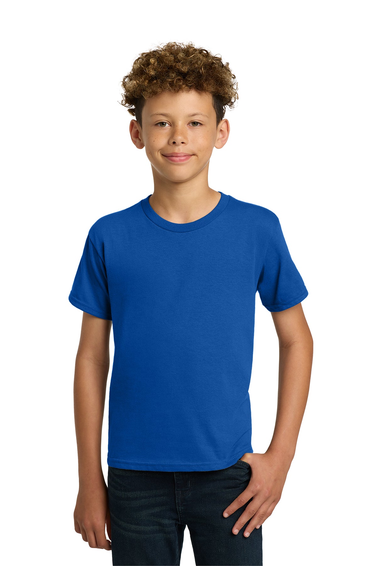 Gildan 5000B Youth Heavy Cotton 100% Cotton T-Shirt in Royal