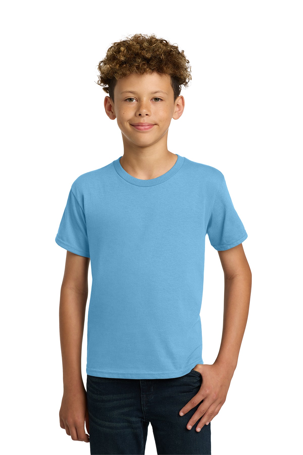 Gildan® 5000B Youth Heavy Cotton™ 100% Cotton T-Shirt - Sky