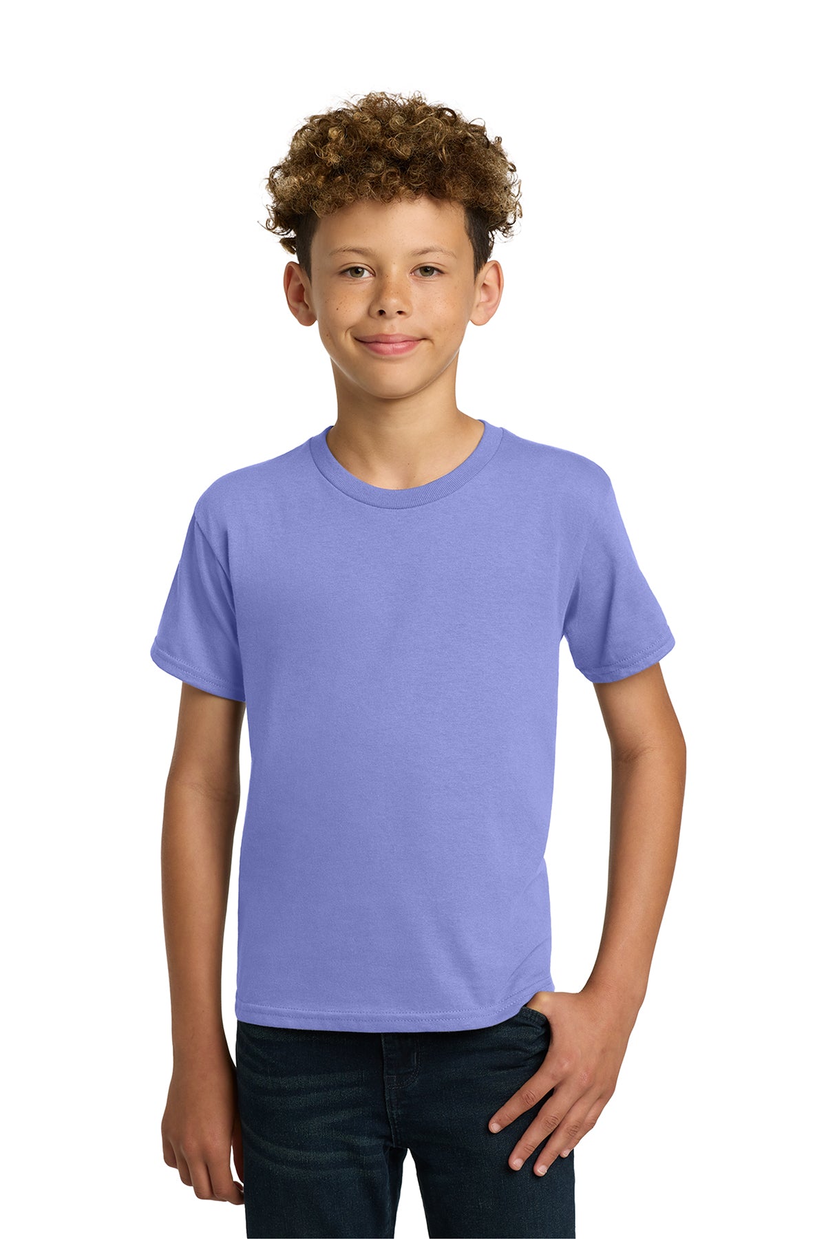 Gildan® 5000B Youth Heavy Cotton™ 100% Cotton T-Shirt - Violet