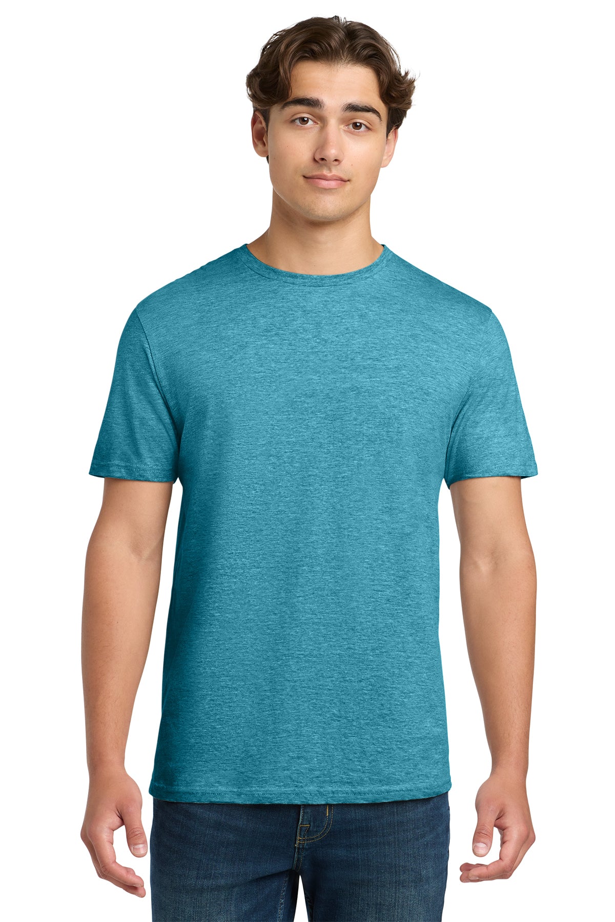 Gildan Softstyle® 64000 T-Shirt - Heather Galapagos Blue