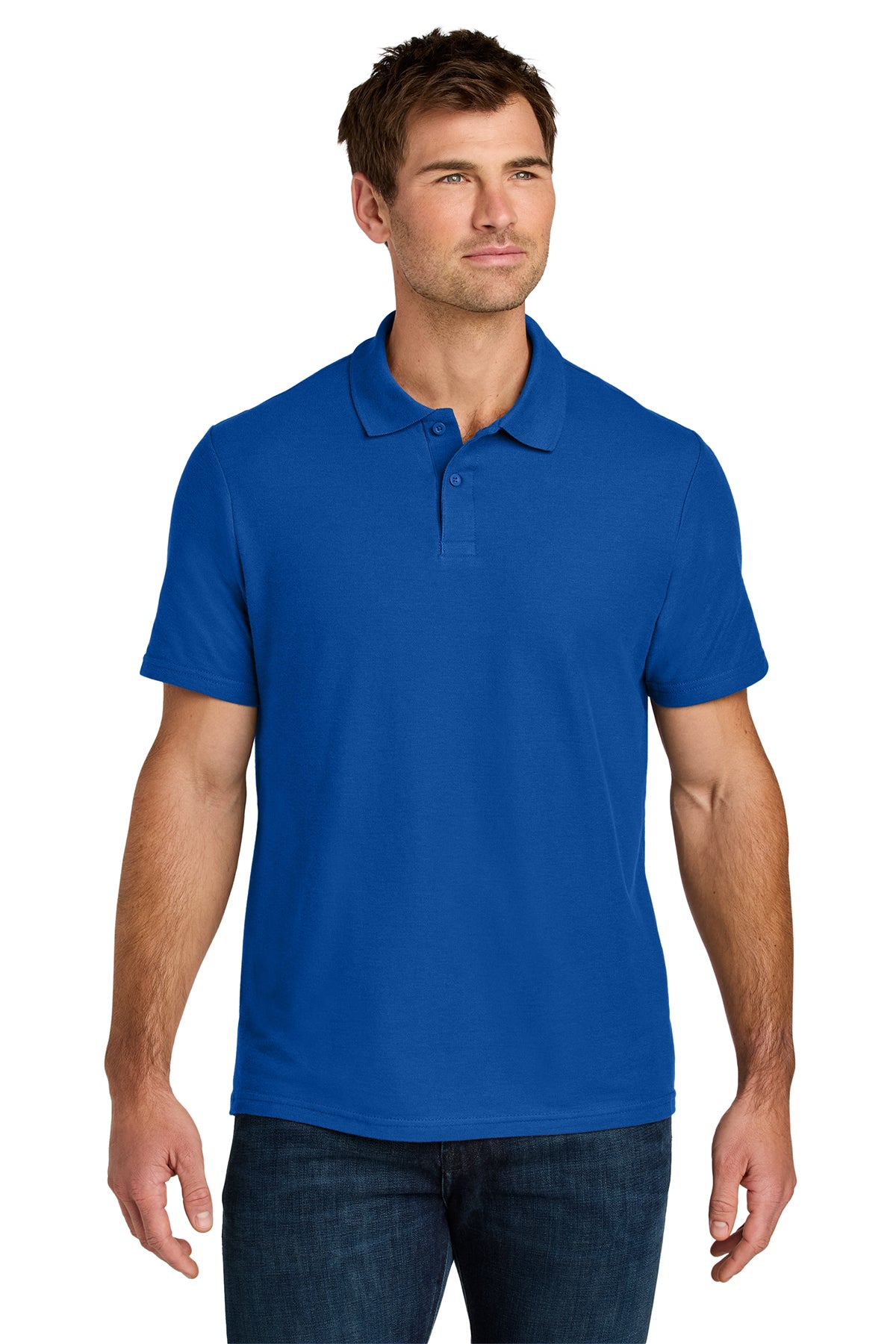 Gildan 64800 Softstyle Pique Polo in Royal