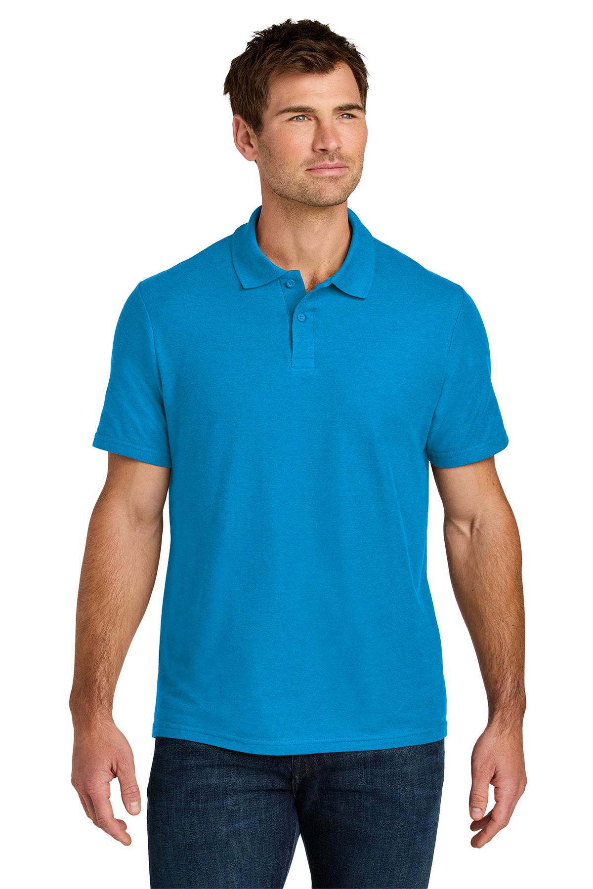 Gildan® 64800 Softstyle® Pique Polo - Sapphire