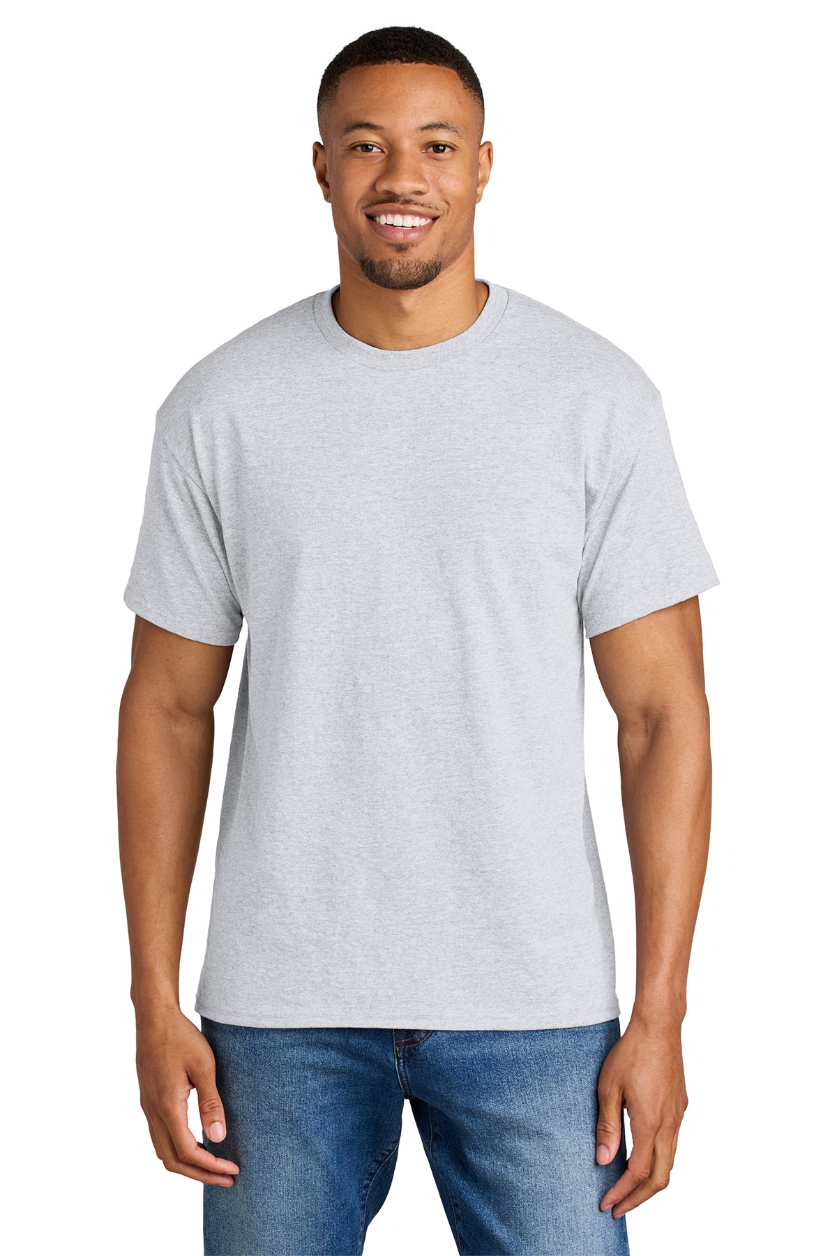 Gildan® 8000 DryBlend® 50 Cotton/50 Poly T-Shirt - Ash