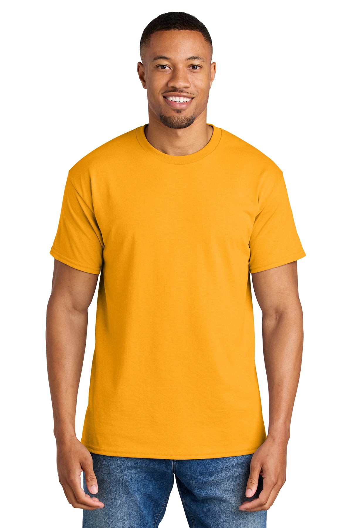 Gildan® 8000 DryBlend® 50 Cotton/50 Poly T-Shirt - Gold