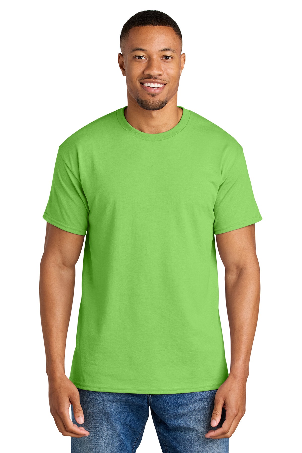 Gildan® 8000 DryBlend® 50 Cotton/50 Poly T-Shirt - Lime