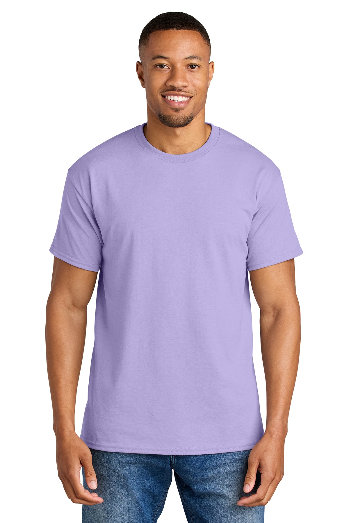 Gildan® 8000 DryBlend® 50 Cotton/50 Poly T-Shirt - Orchid