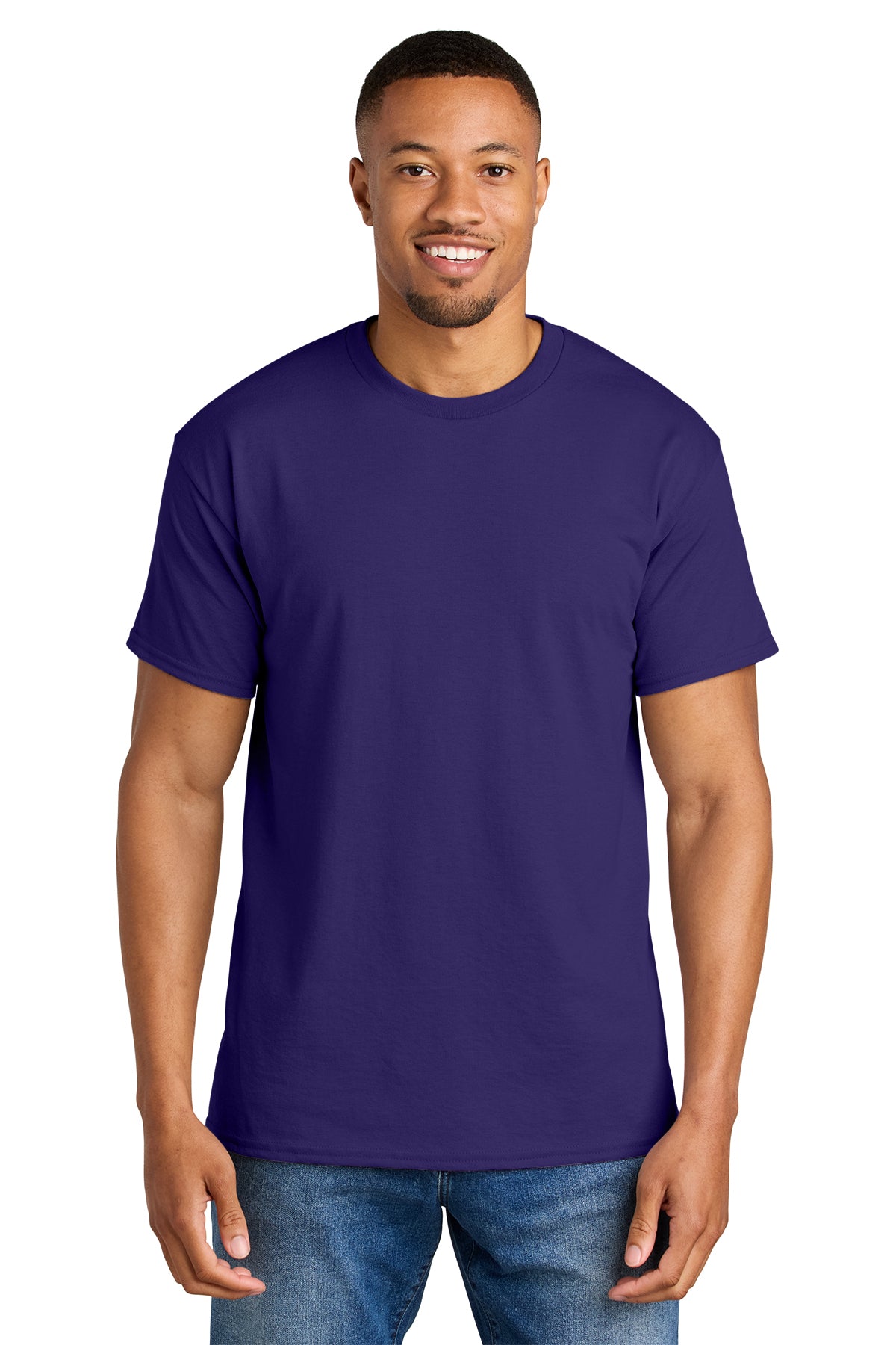 Gildan® 8000 DryBlend® 50 Cotton/50 Poly T-Shirt - Purple