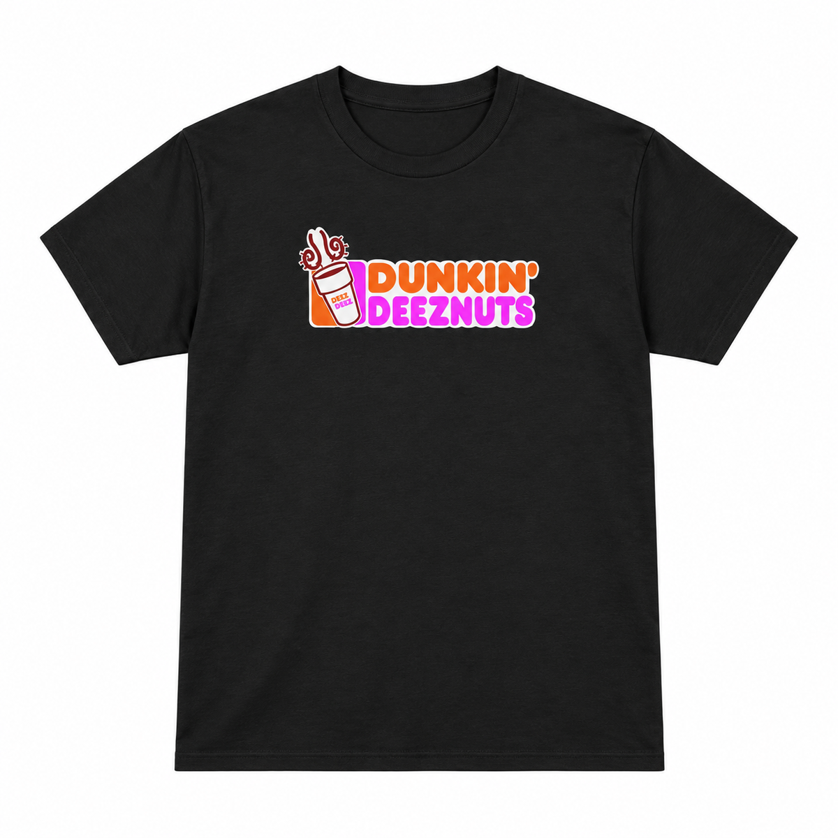 Dunkin’ Deeznuts Graphic T-Shirt – Funny Coffee Inspired Tee