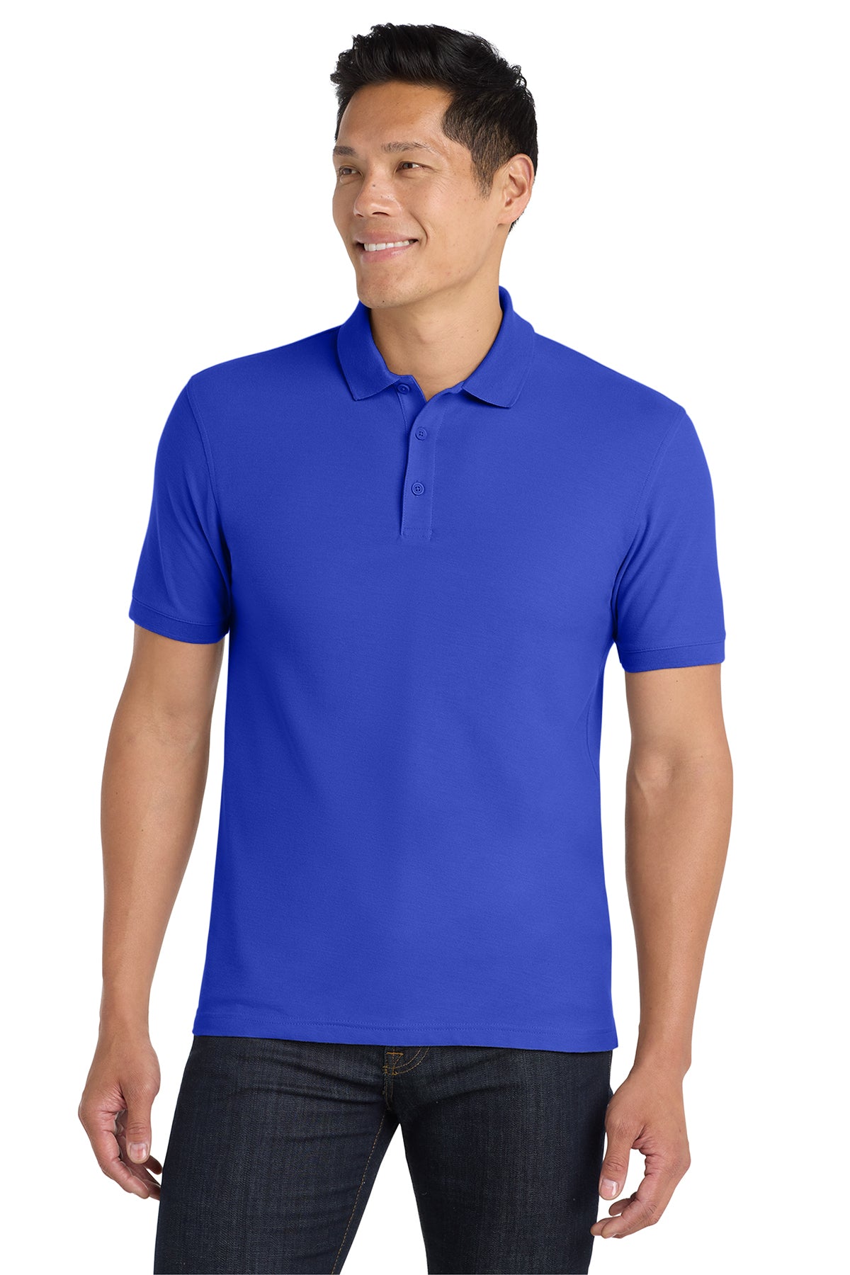 Port Authority® K100 Core Classic Pique Polo - True Royal