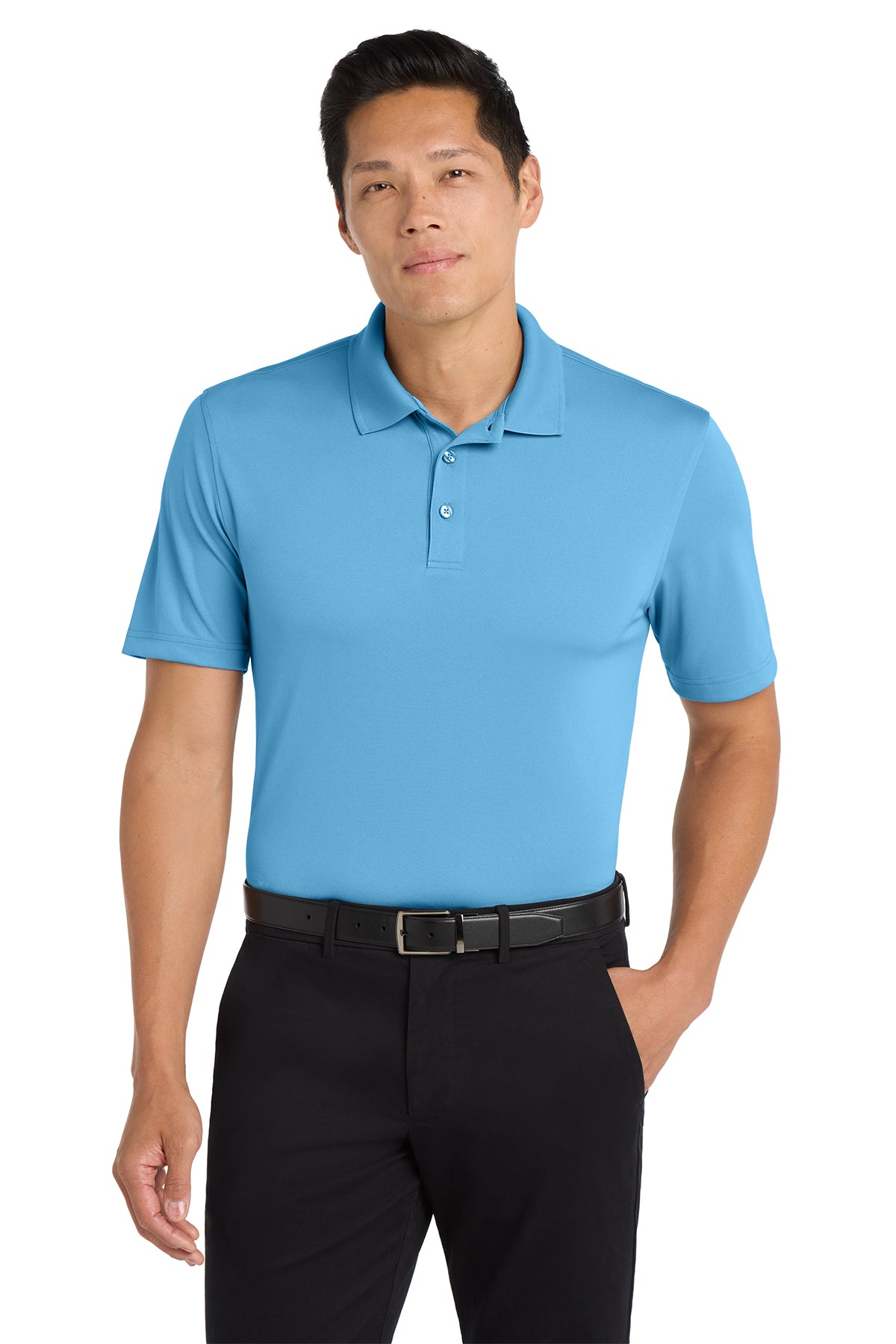 Port Authority® K110 Dry Zone® UV Micro-Mesh Polo - Carolina Blue