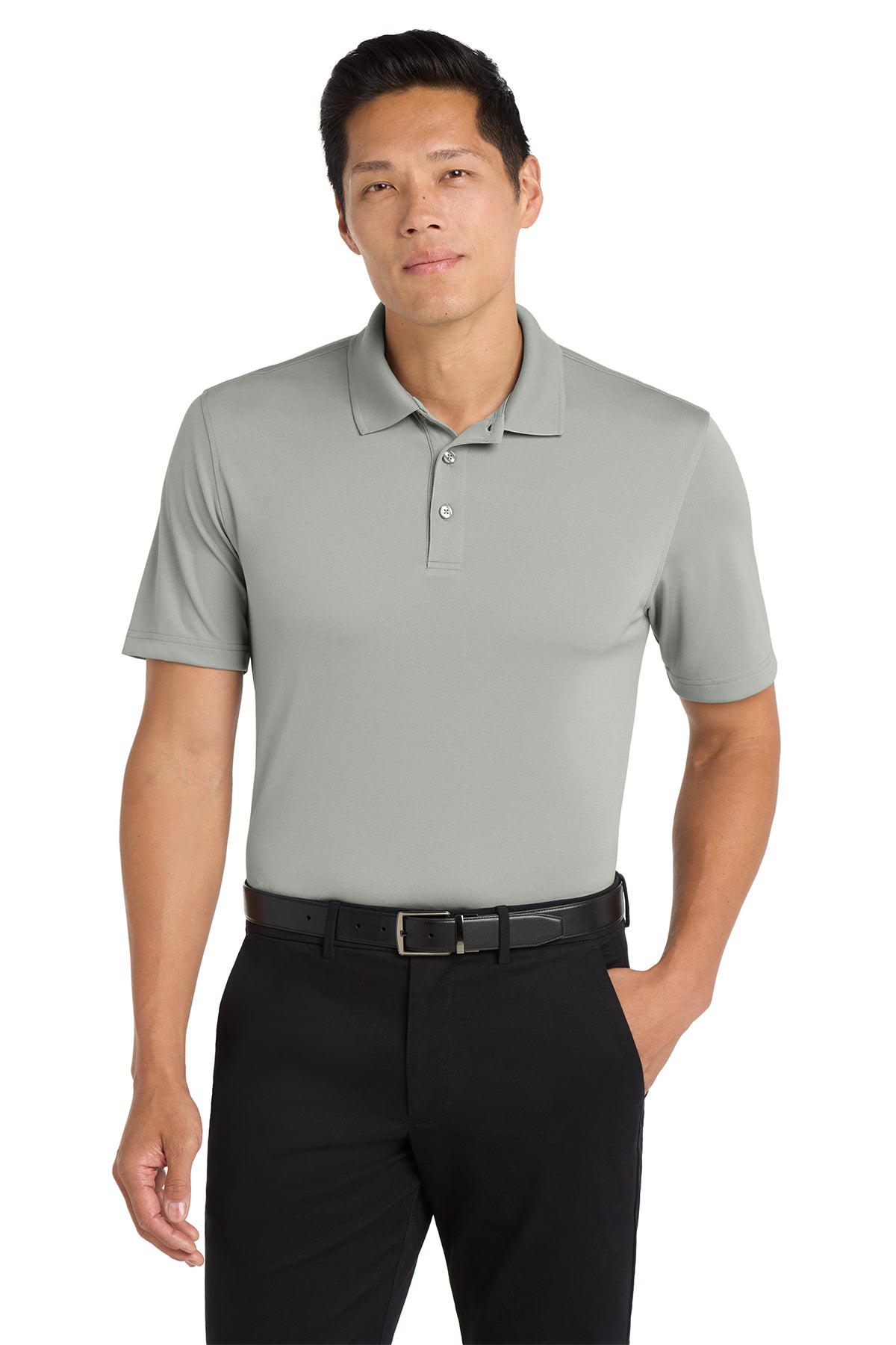 Port Authority® K110 Dry Zone® UV Micro-Mesh Polo - Gusty Grey