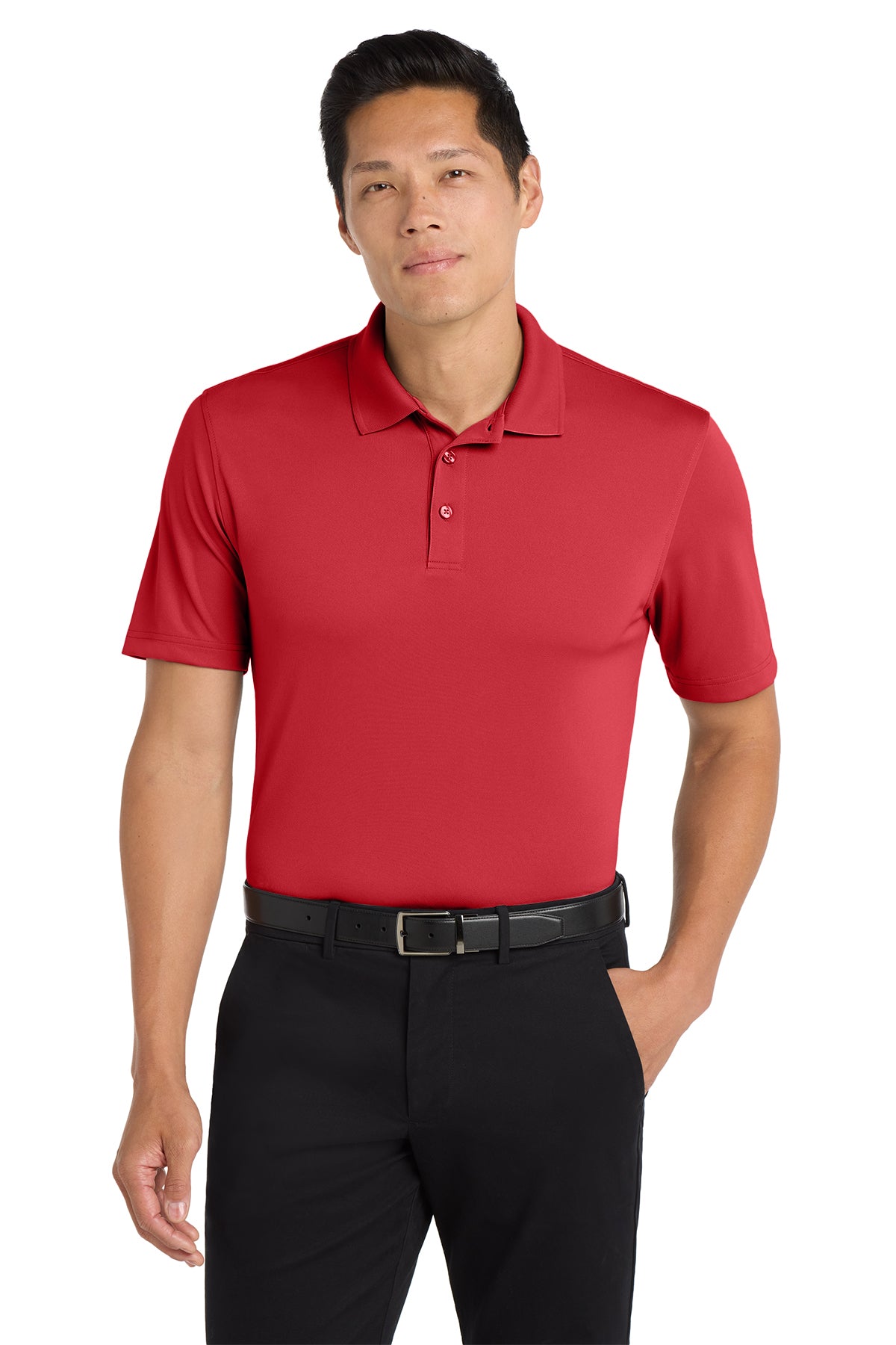 Port Authority® K110 Dry Zone® UV Micro-Mesh Polo - Rich Red