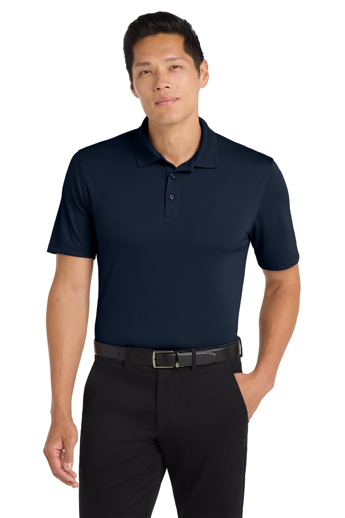 Port Authority K110 Dry Zone UV Micro-Mesh Polo in River Blue Navy