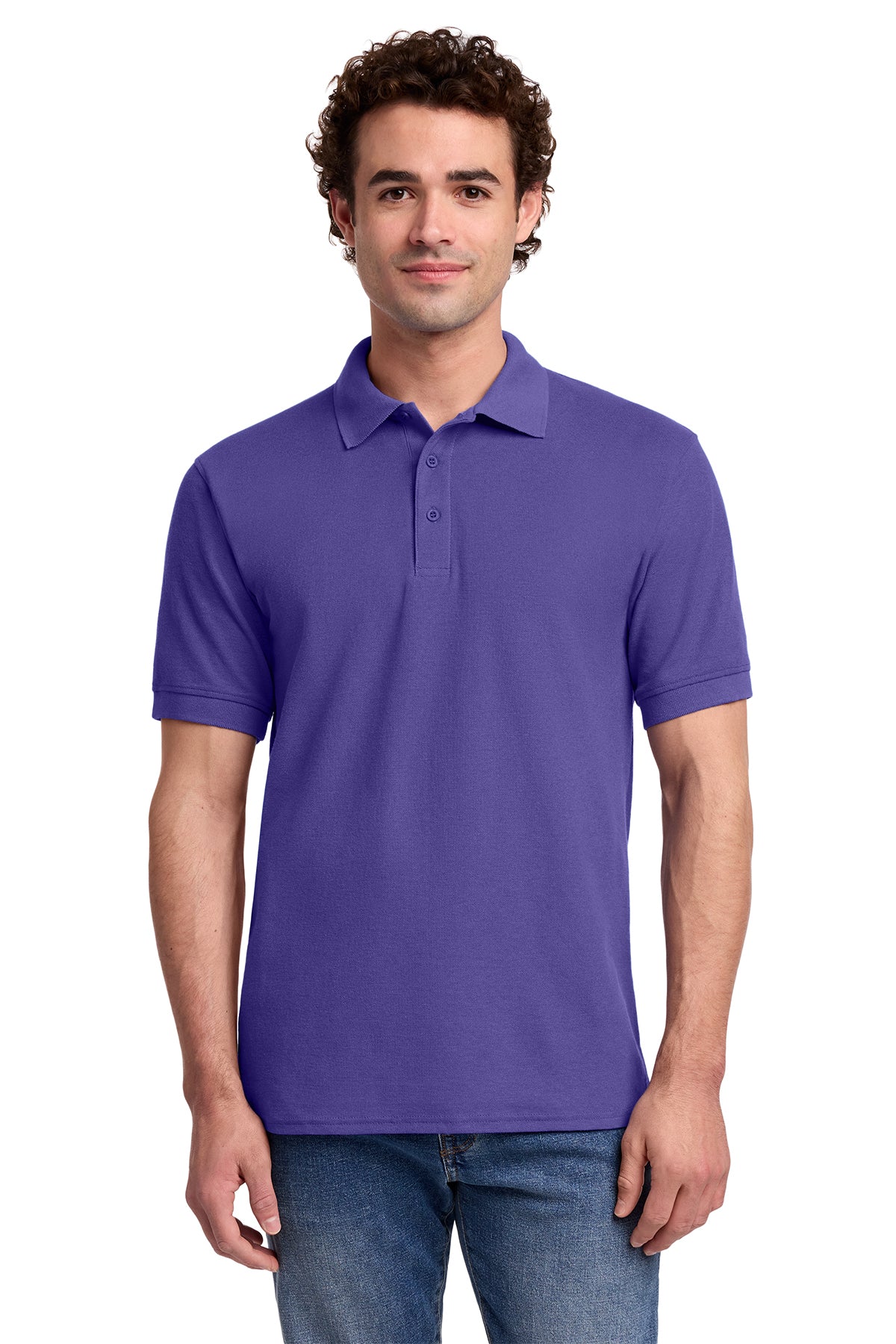 Port & Co® KP155 Core Blend Pique Polo - Purple