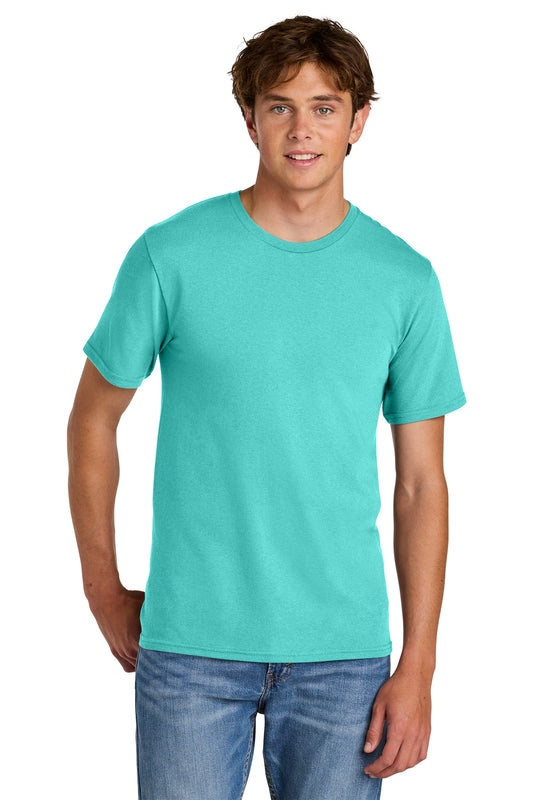 Port & Co® PC43 Easy Cotton Tee - Aqua