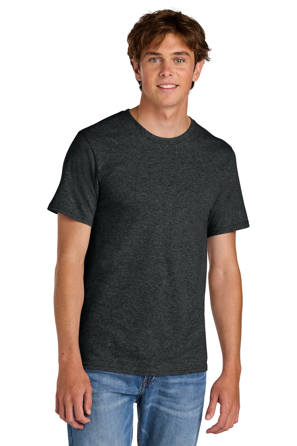 Port & Co® PC43 Easy Cotton Tee - Black Heather