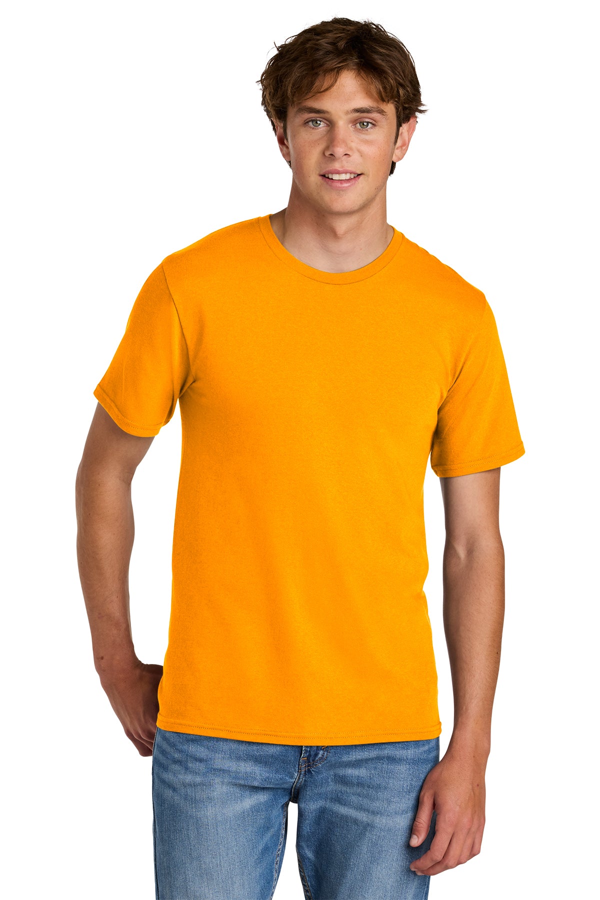 Port & Co® PC43 Easy Cotton Tee - Gold