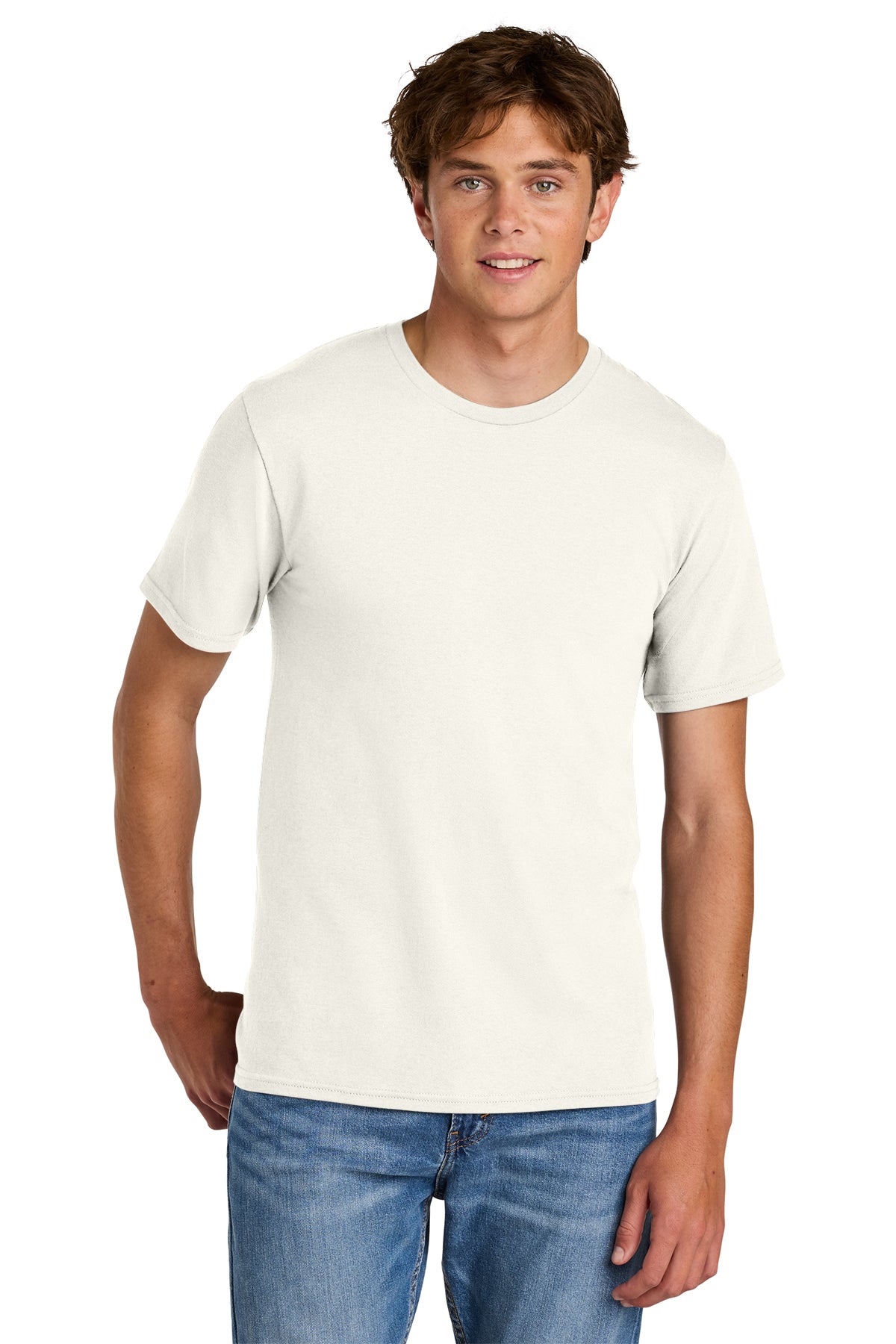 Port & Co® PC43 Easy Cotton Tee - Ivory