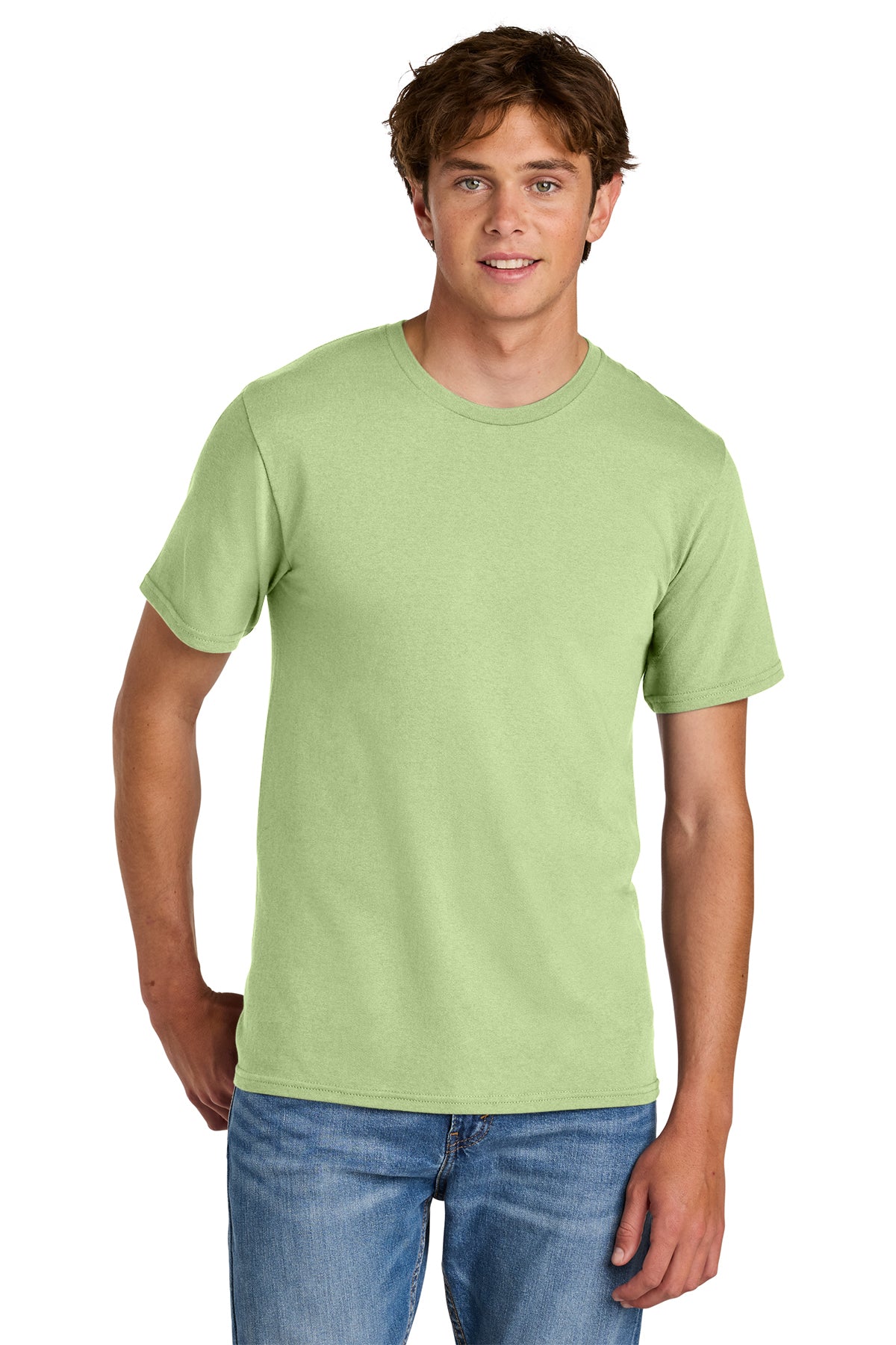 Port & Co® PC43 Easy Cotton Tee - Pistachio