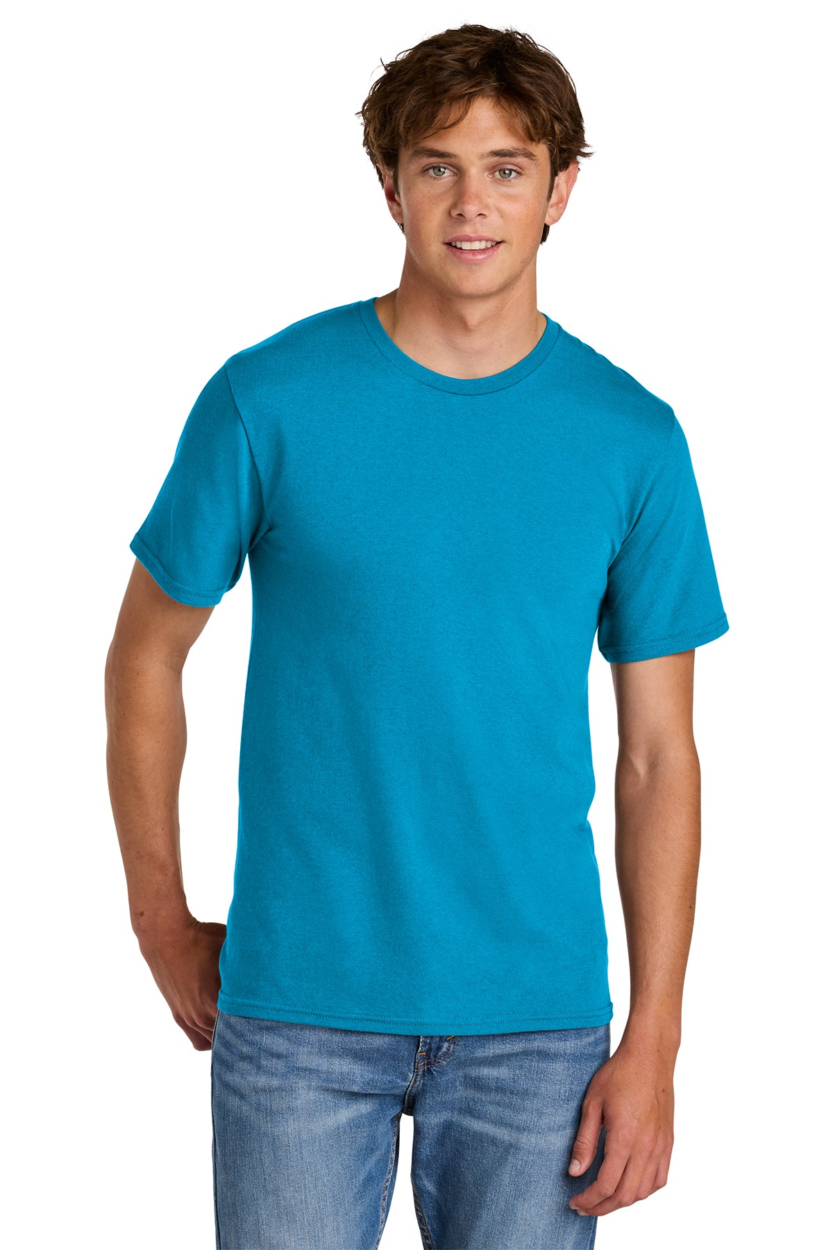 Port & Co® PC43 Easy Cotton Tee - Sapphire