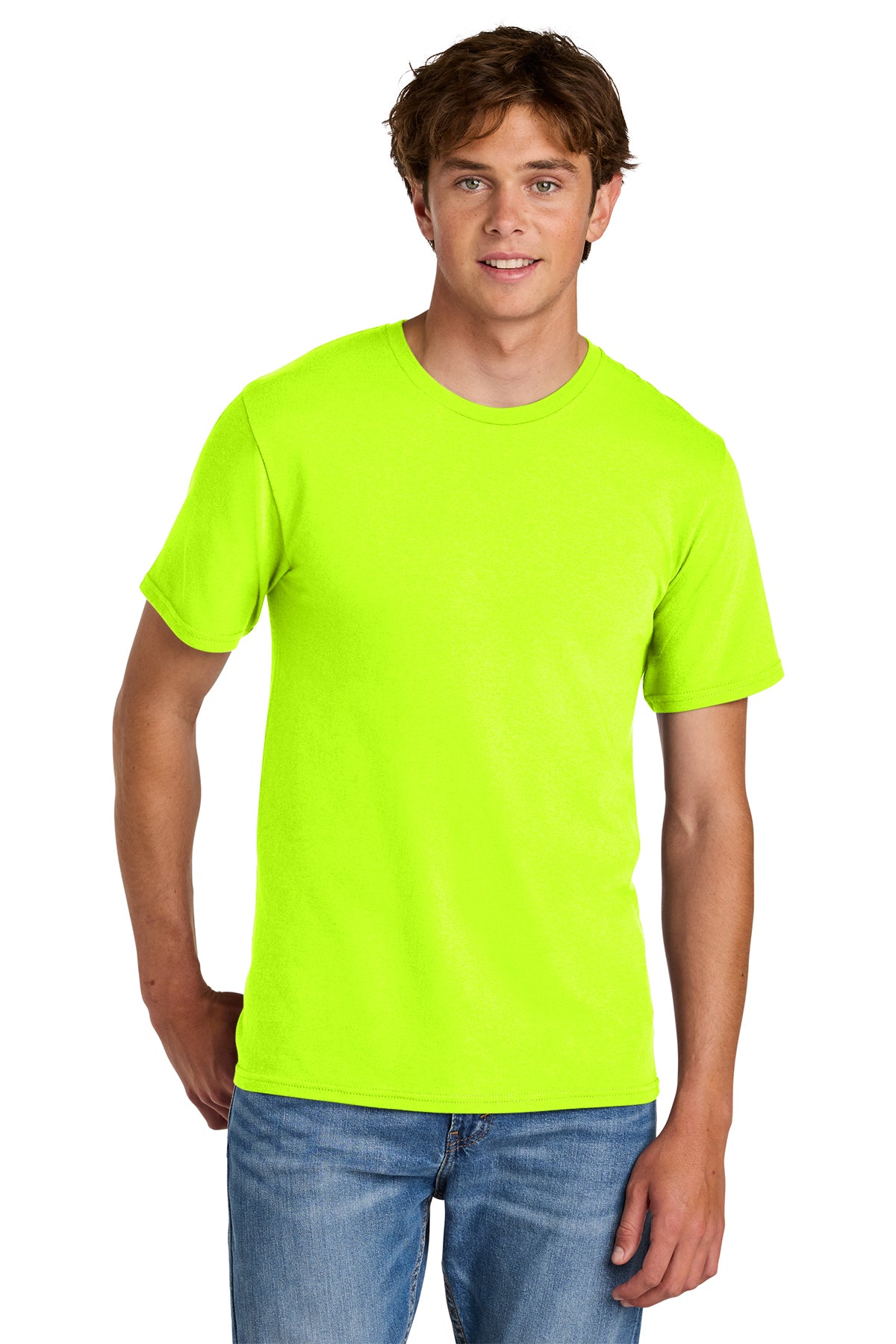 Port & Co® PC43 Easy Cotton Tee - S. Green