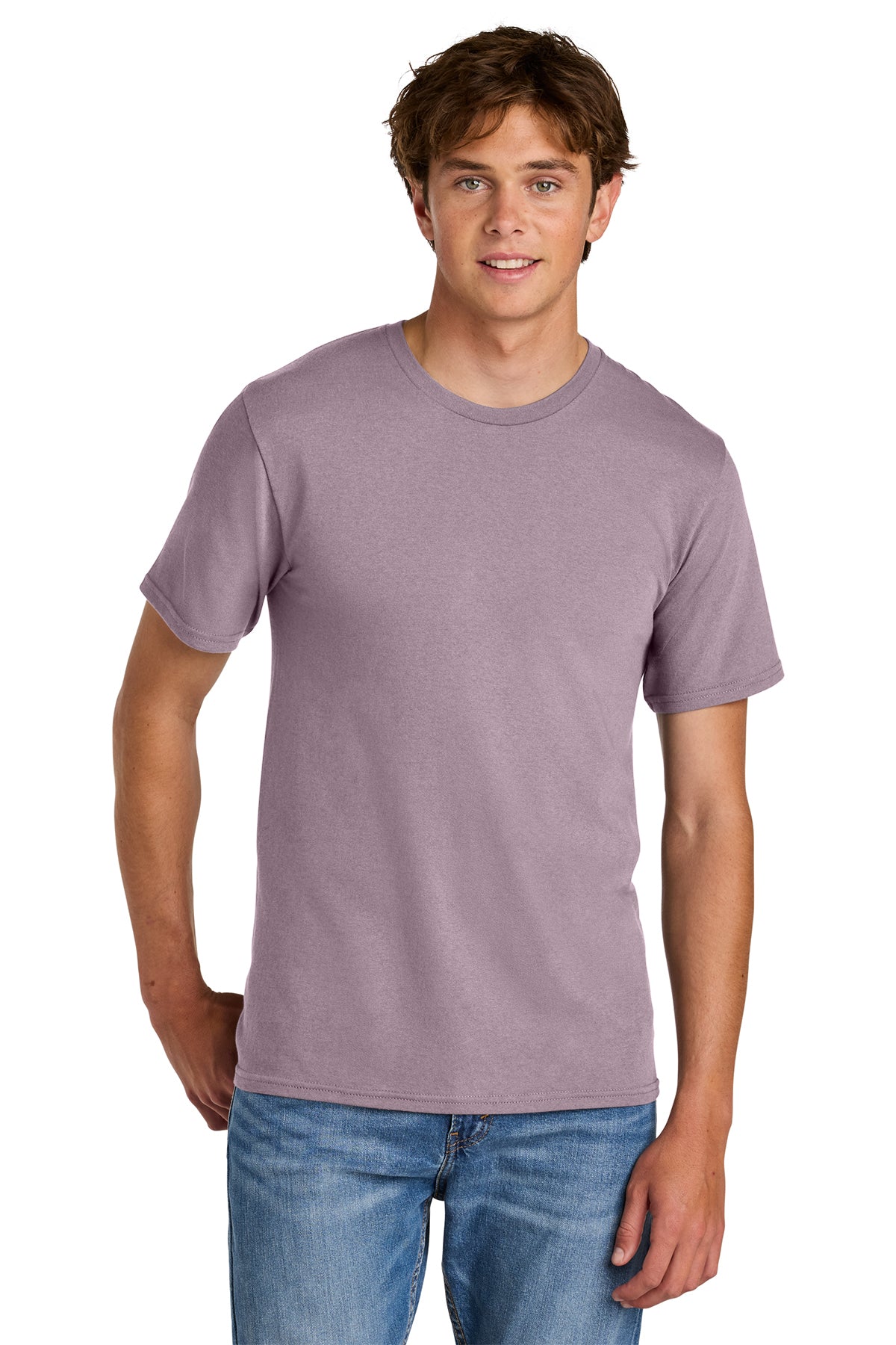 Port & Co® PC43 Easy Cotton Tee - Smoky Amethyst