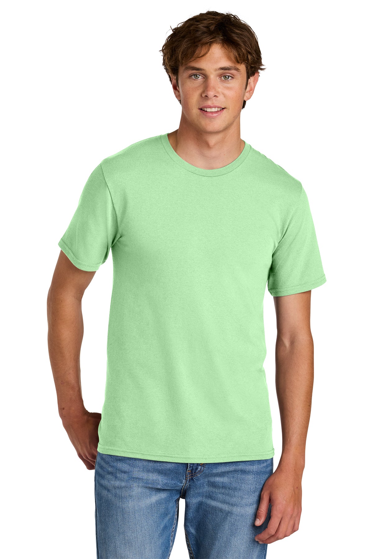 Port & Co® PC43 Easy Cotton Tee - Spearmint