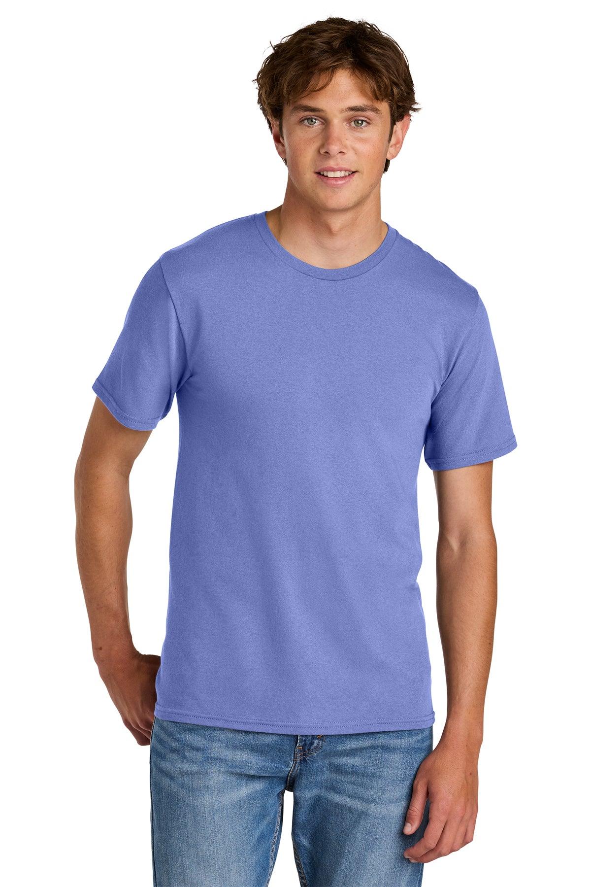 Port & Co® PC43 Easy Cotton Tee - Violet