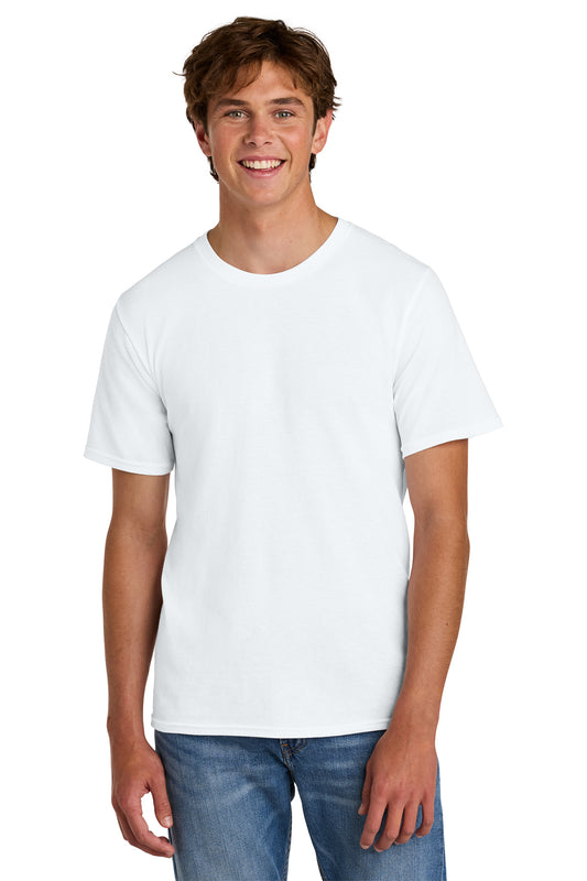 Port & Co PC43 Easy Cotton Tee in White