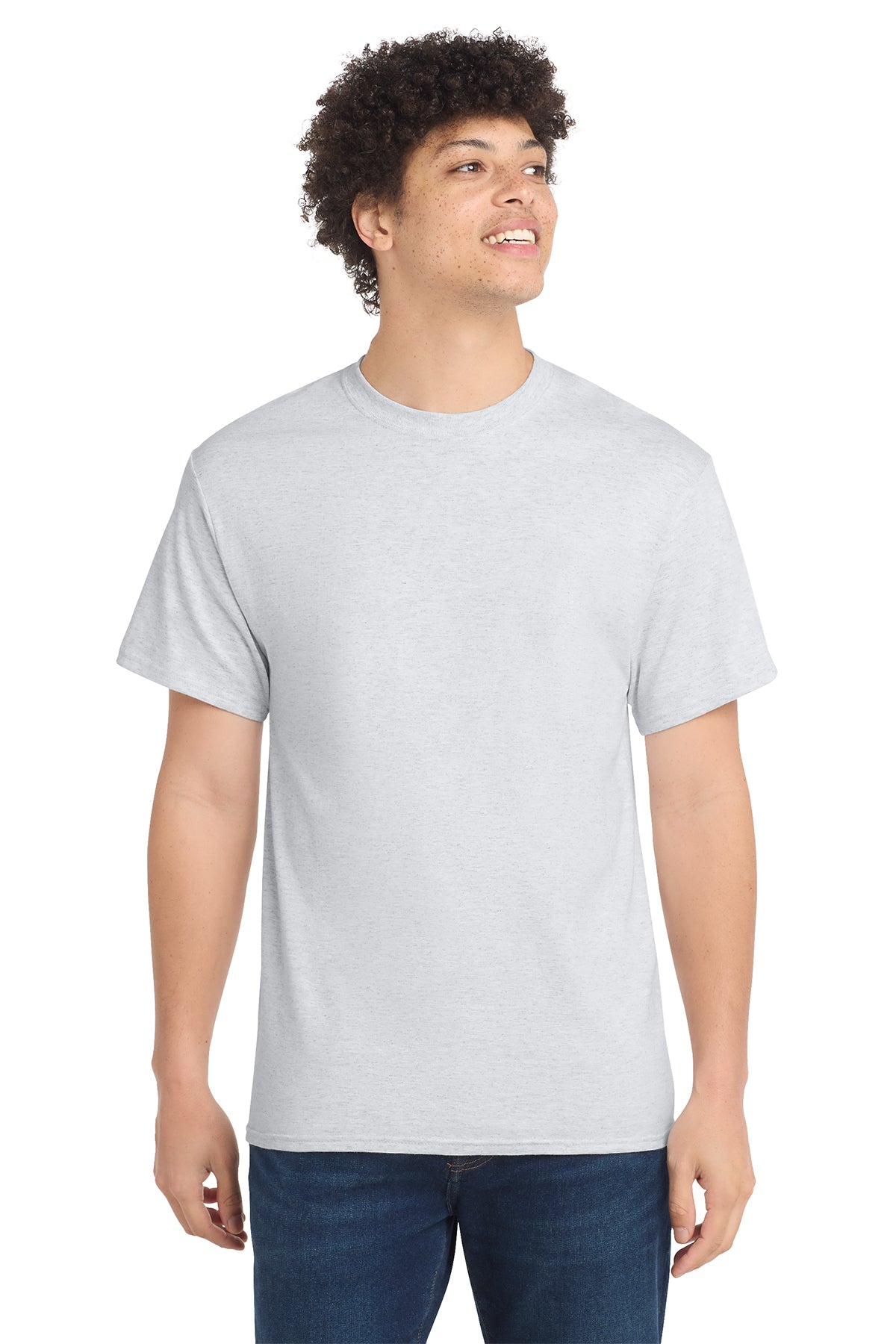 Port & Co® PC54 Core Cotton Tee - Ash