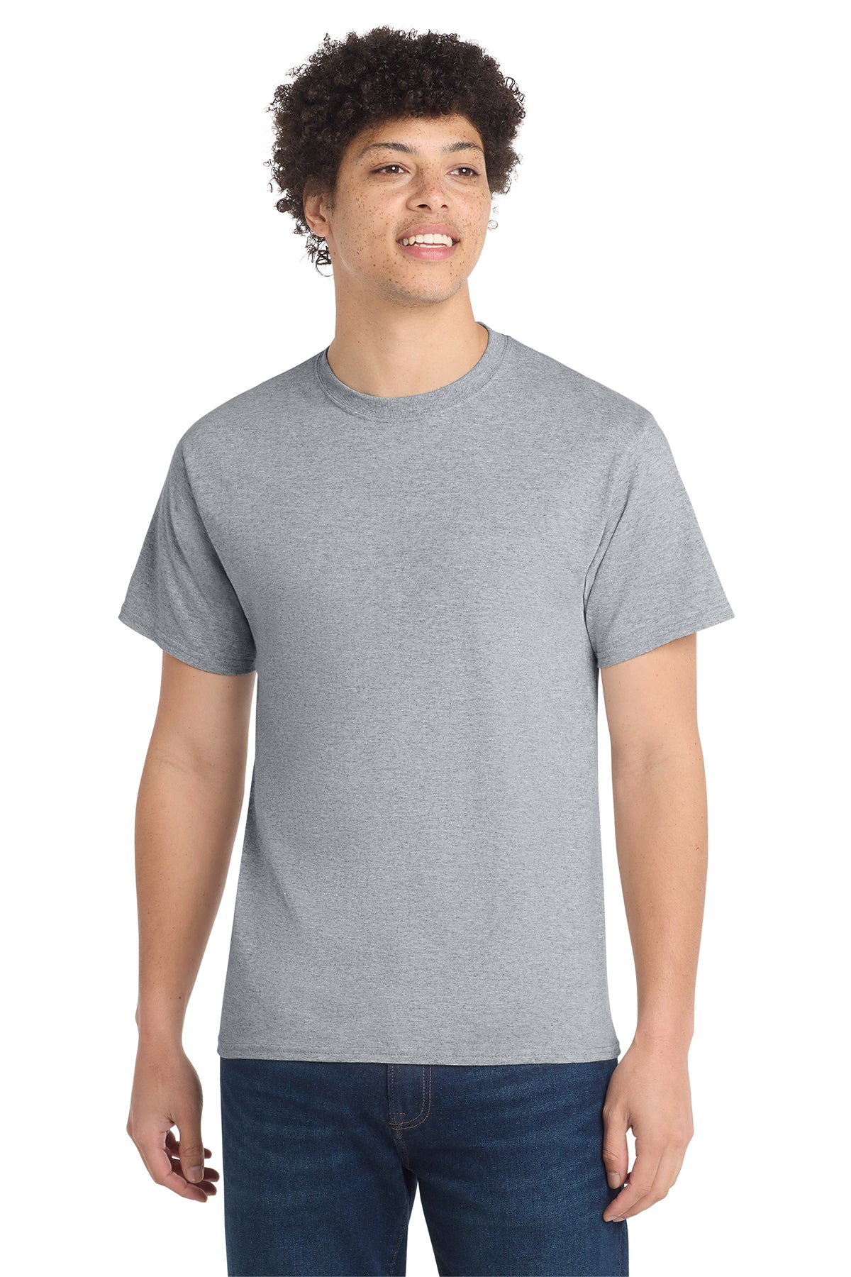 Port & Co® PC54 Core Cotton Tee - Athletic Heather
