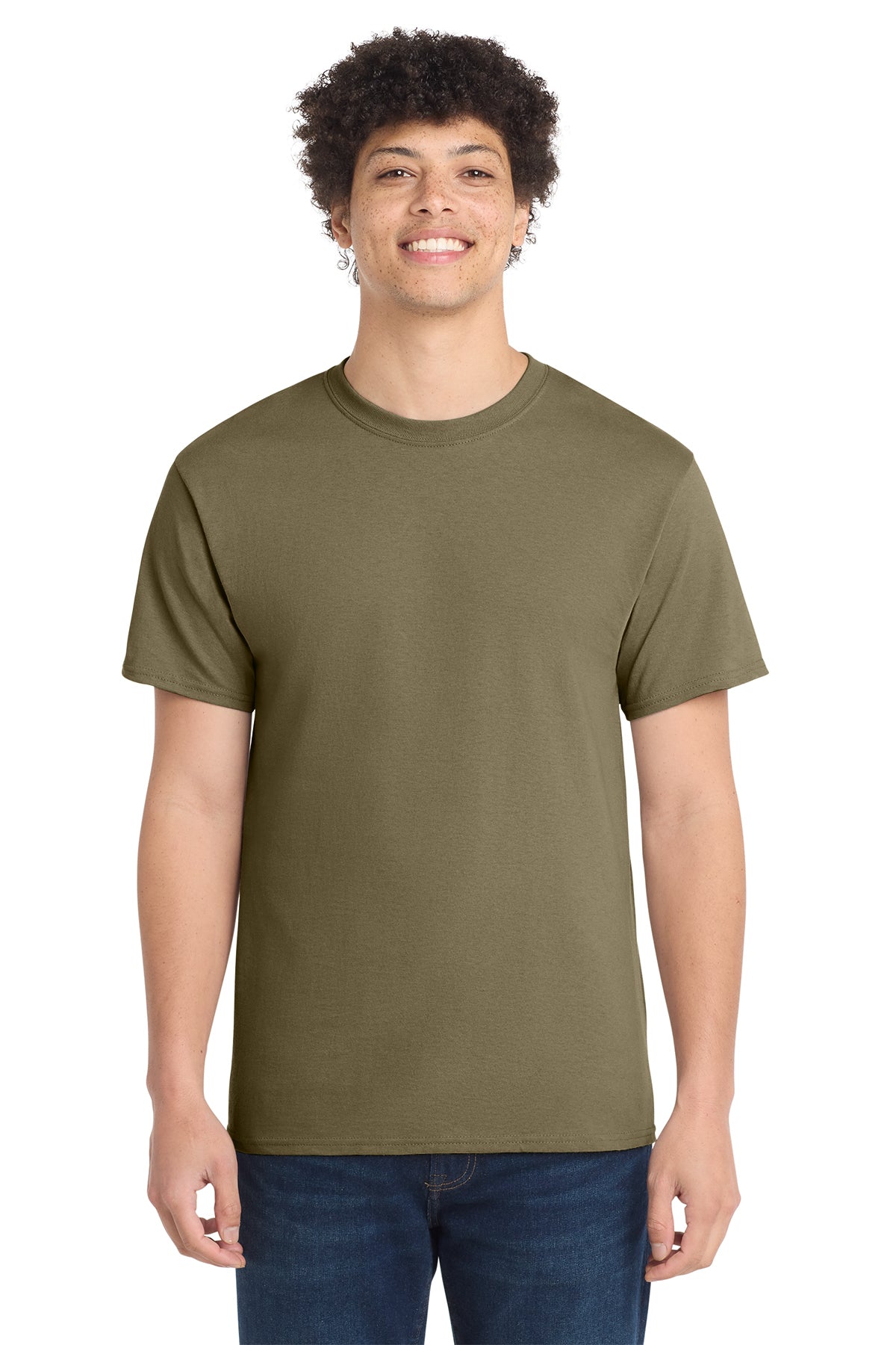 Port & Co® PC54 Core Cotton Tee - Coyote Brown