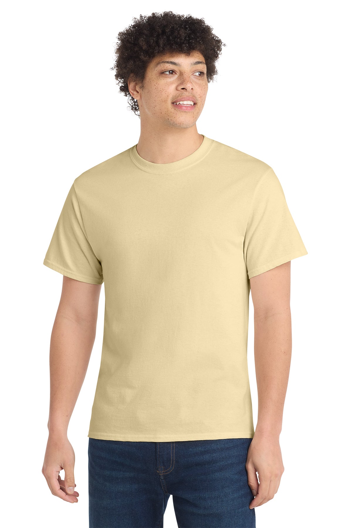 Port & Co® PC54 Core Cotton Tee - Creme