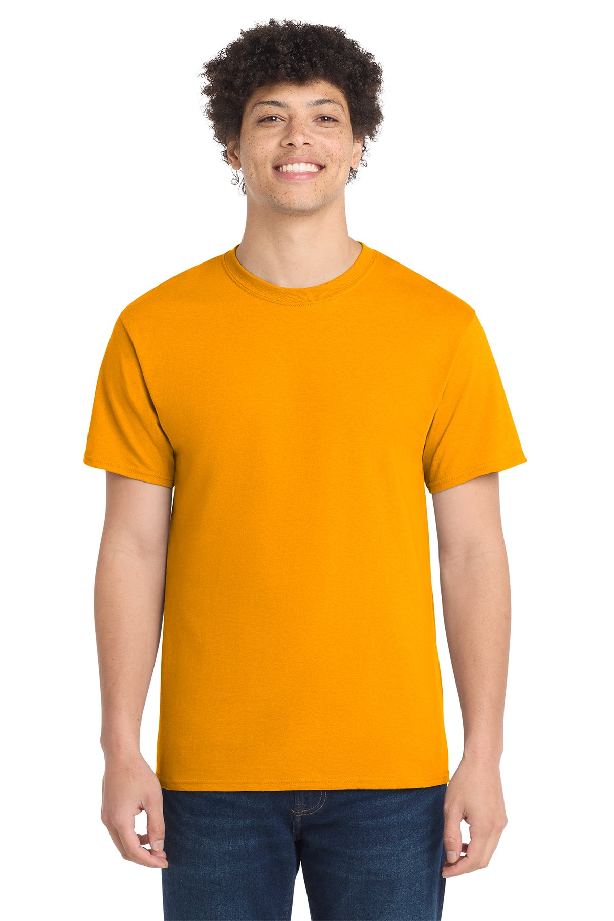 Port & Co® PC54 Core Cotton Tee - Gold