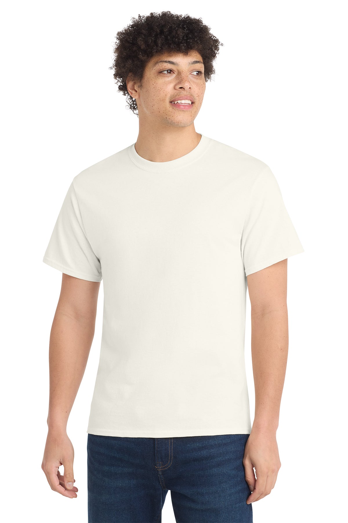 Port & Co® PC54 Core Cotton Tee - Ivory