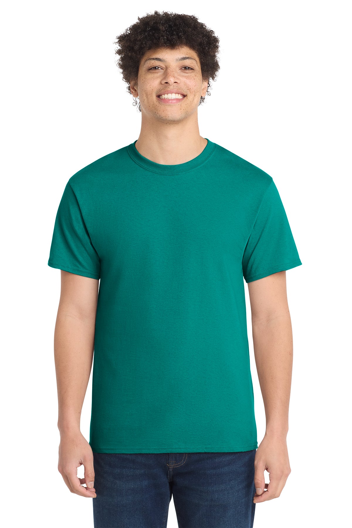 Port & Co® PC54 Core Cotton Tee - Jade Green