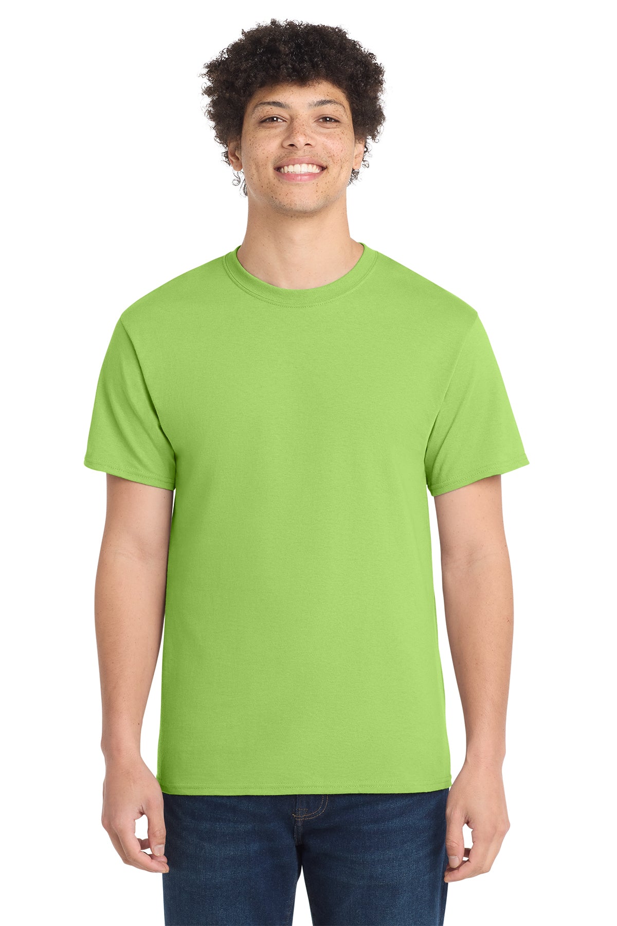 Port & Co® PC54 Core Cotton Tee - Lime