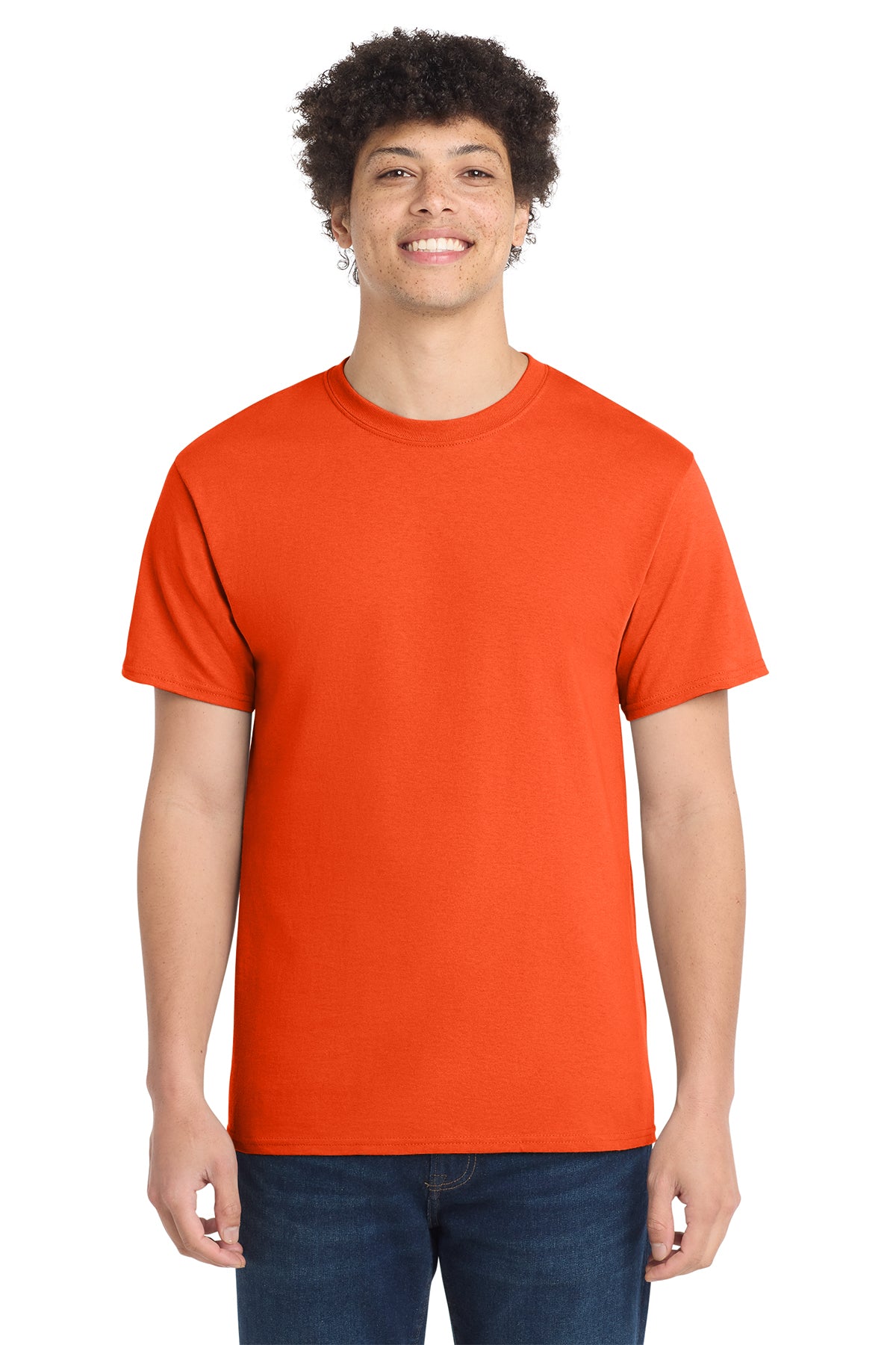 Port & Co® PC54 Core Cotton Tee - Orange